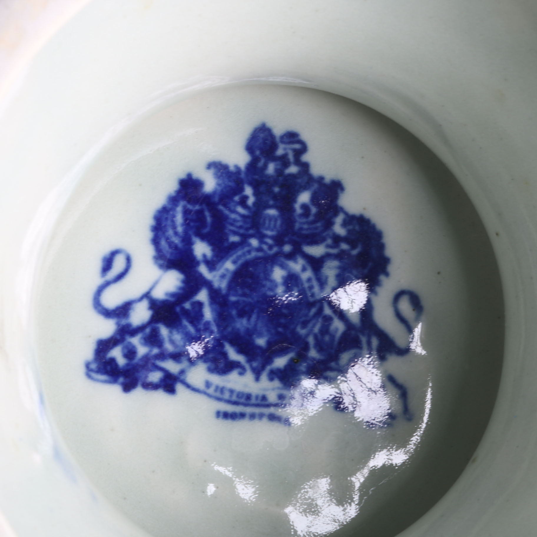 Victoria Ware Ironstone Reproduction Cake Stand