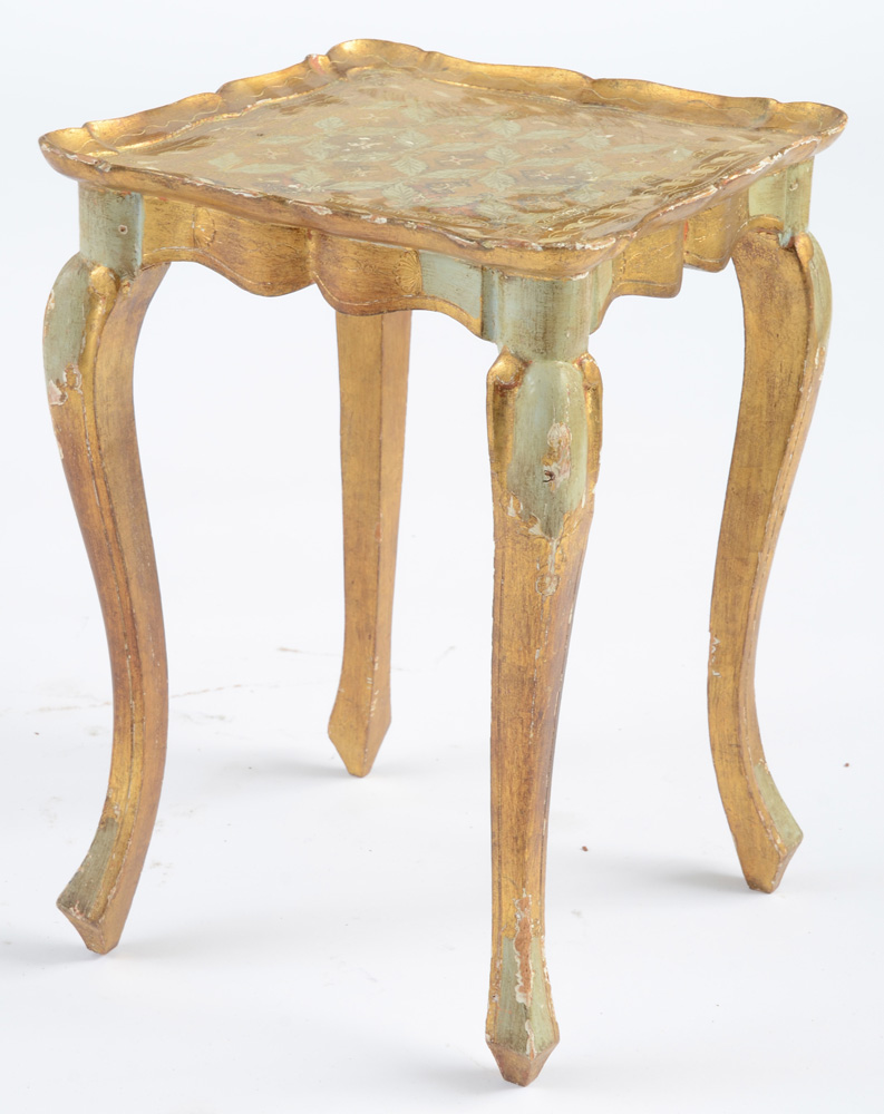 Vintage Italian Florentine Nesting Tables