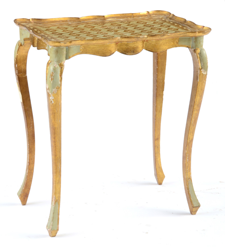 Vintage Italian Florentine Nesting Tables