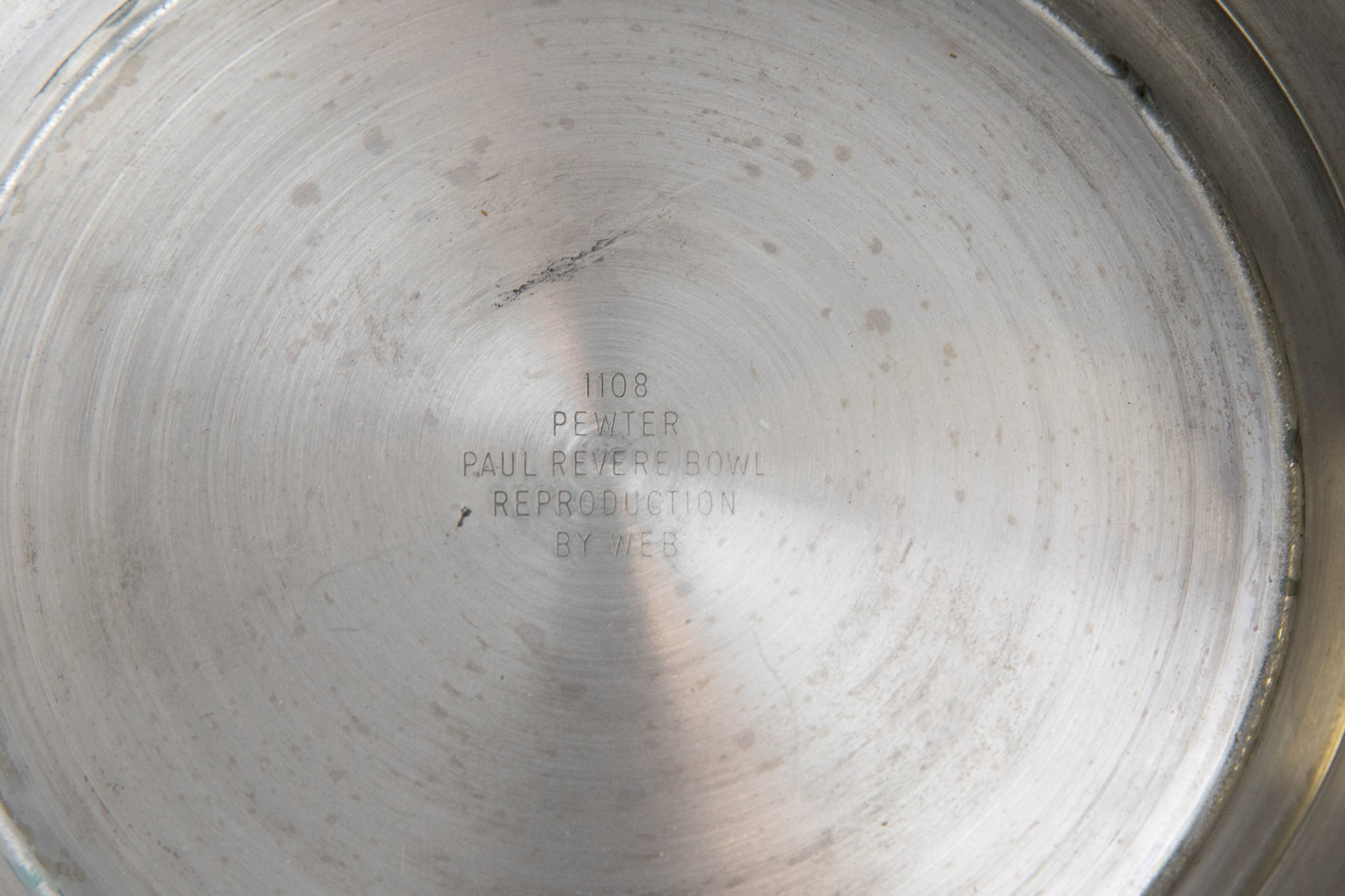 Collection of Three Pewter Items