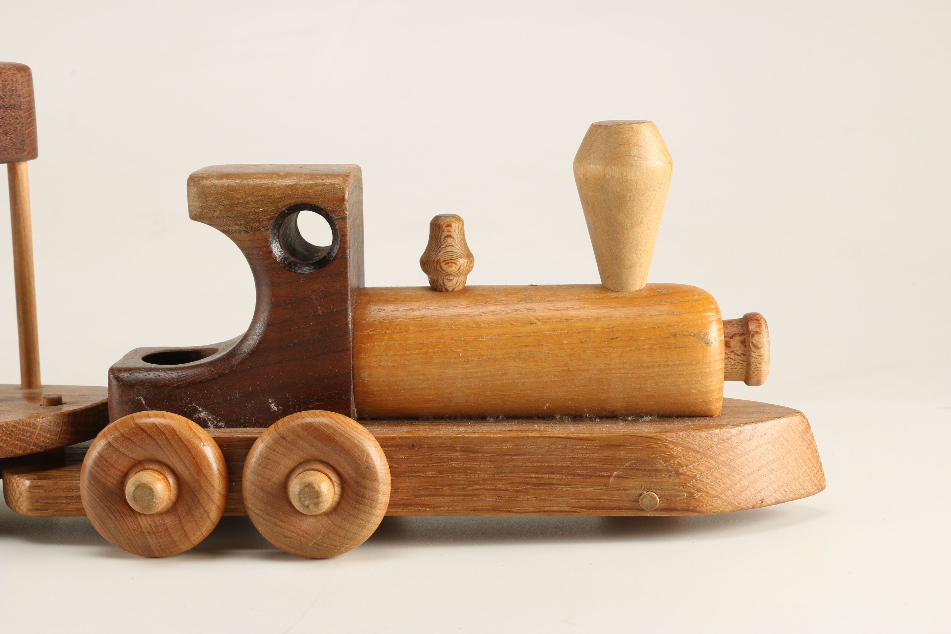 Carved Wooden Toy Circus Train