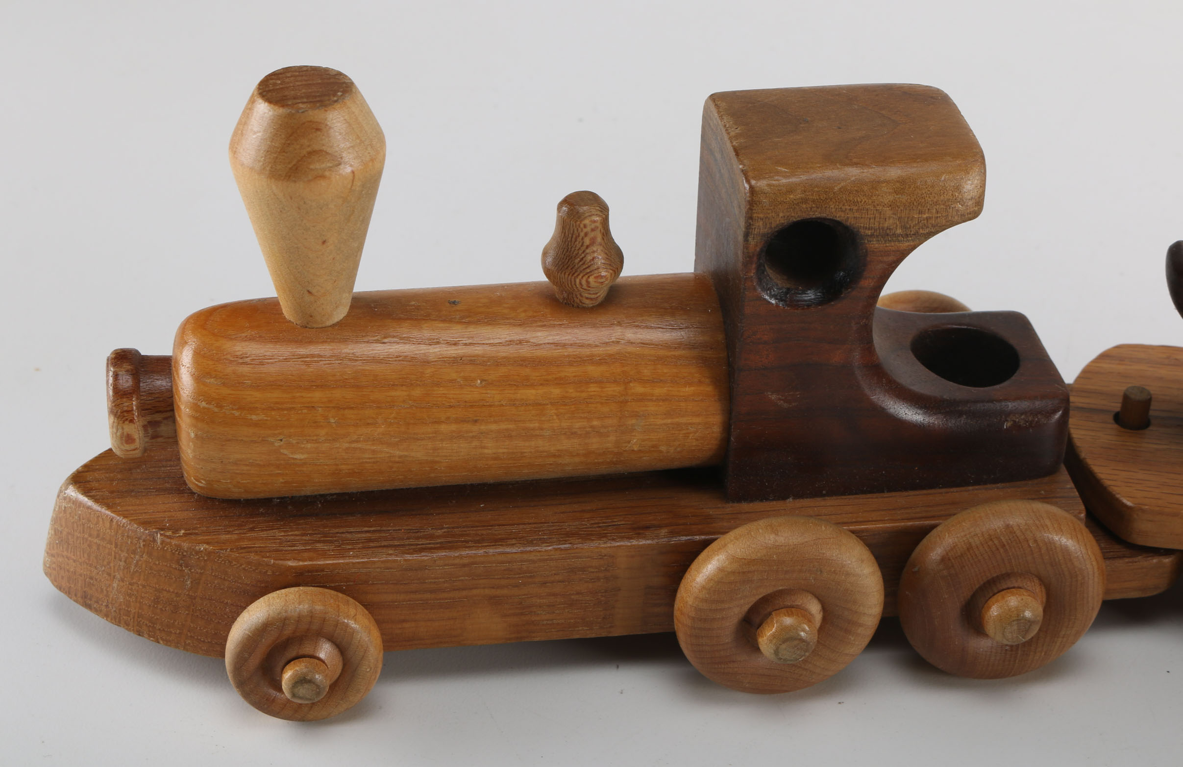 Carved Wooden Toy Circus Train