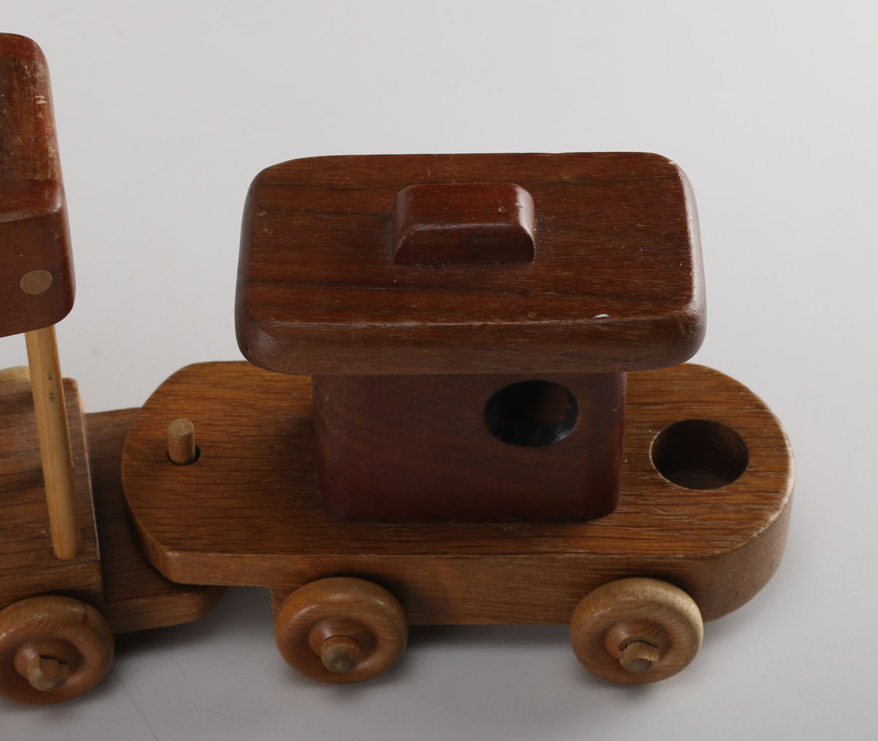 Carved Wooden Toy Circus Train
