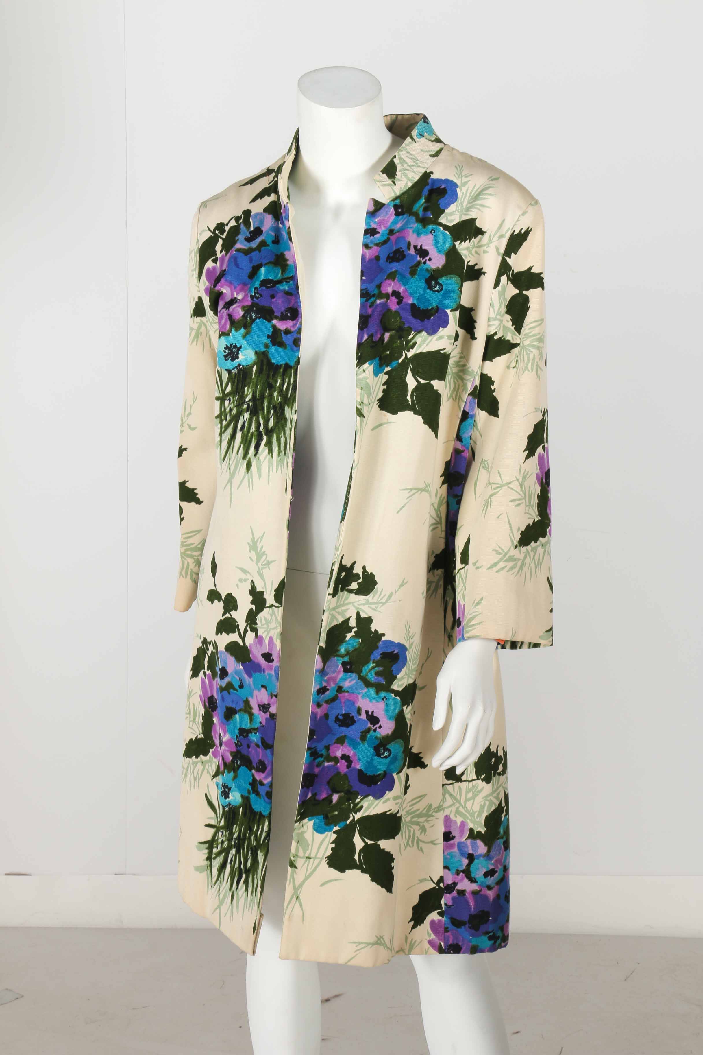 Vintage Floral Coat