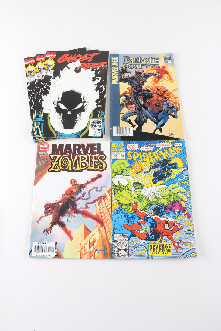 Collection of Modern Age Comic Books