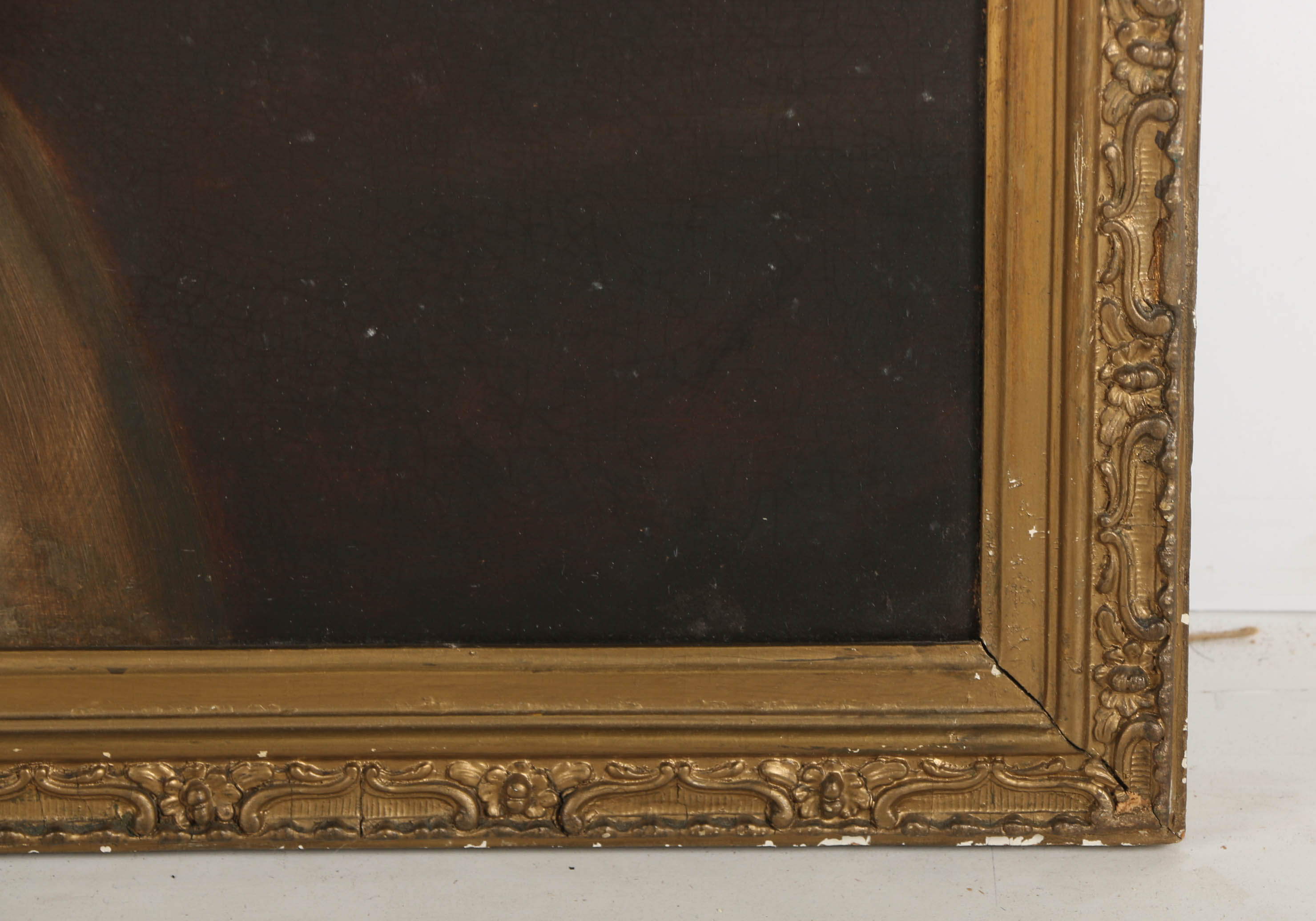 Oil Painting on Canvas Portrait of a Young Woman