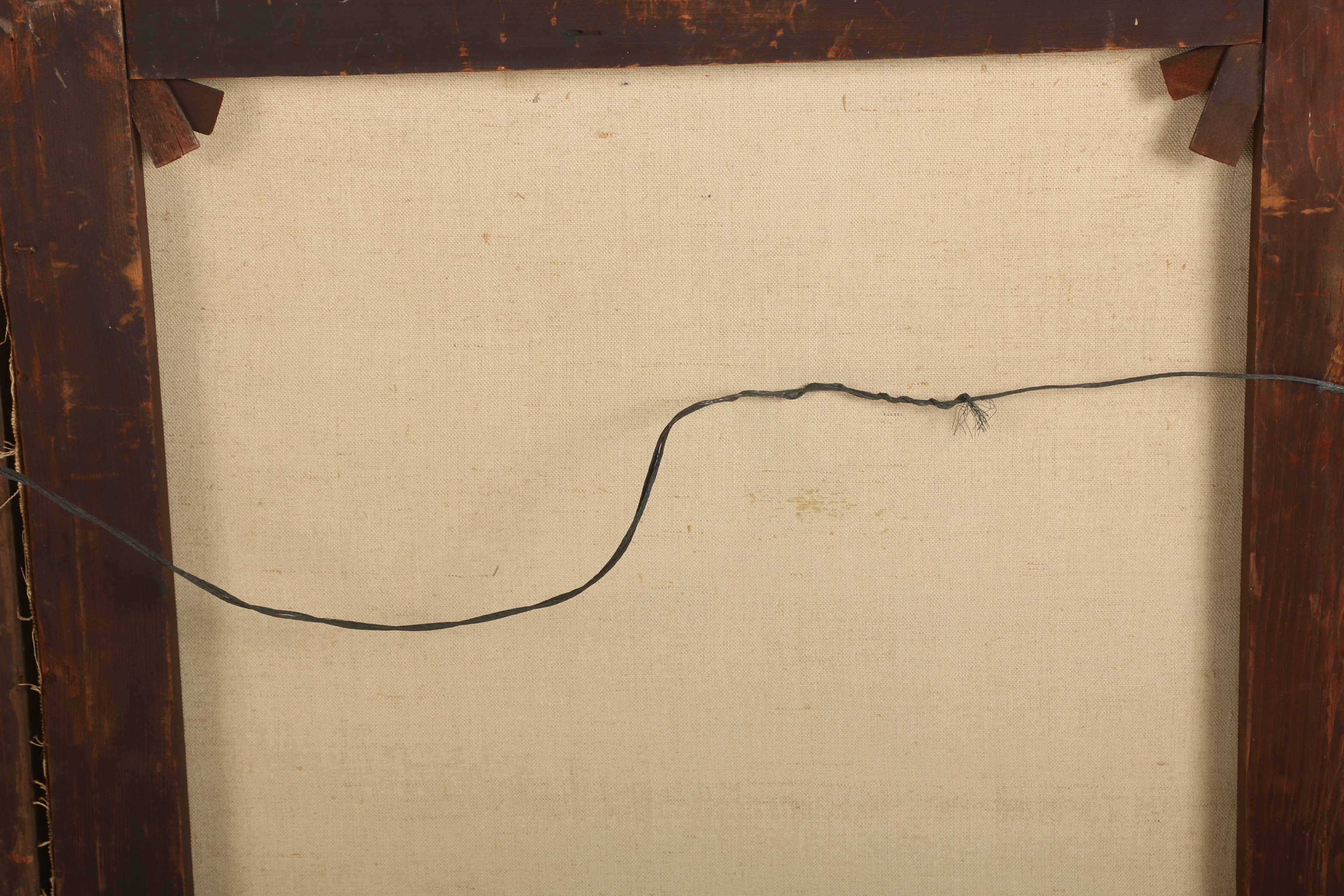 Oil Painting on Canvas Portrait of a Young Woman