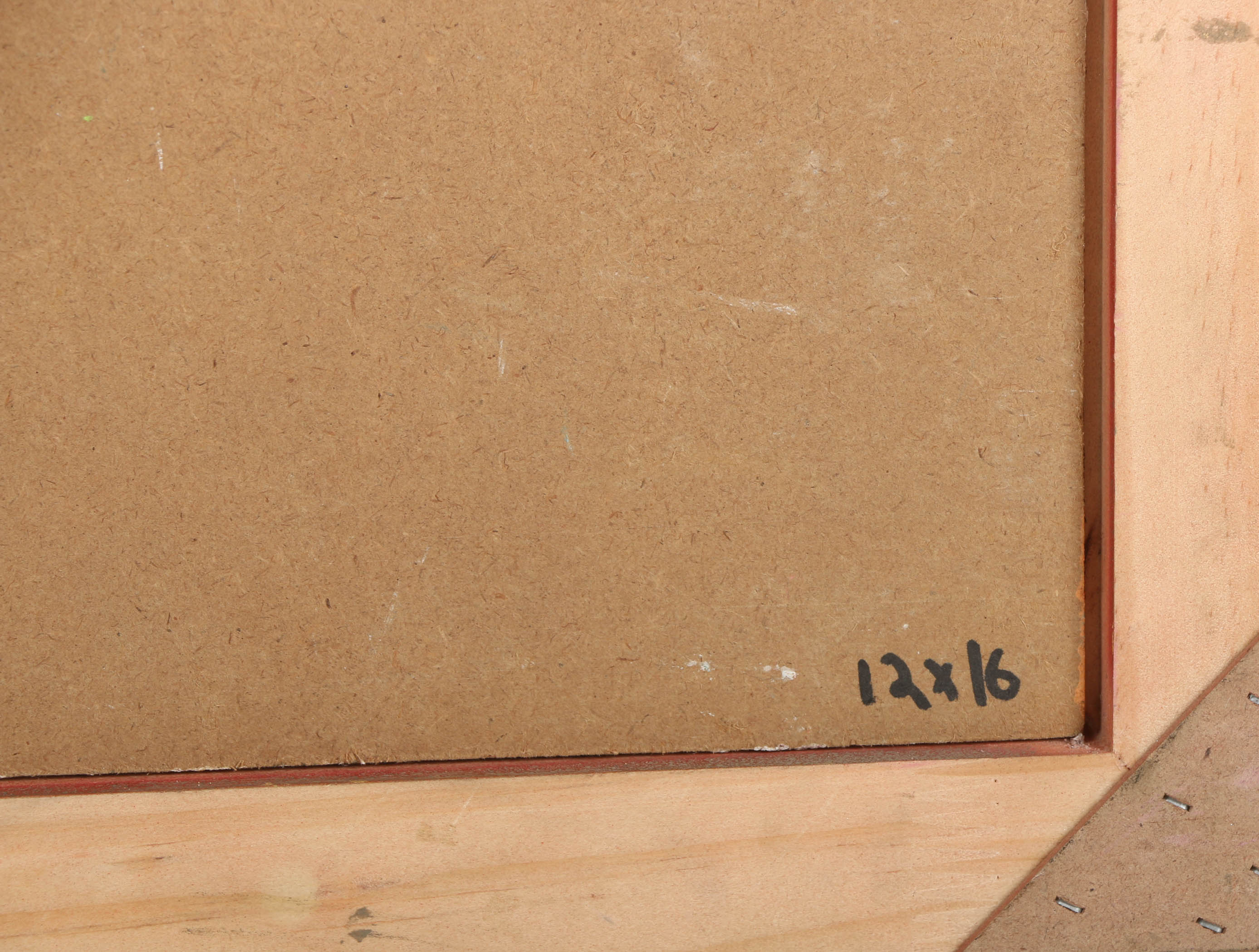 John Schweikhard Oil Painting on Board "Six Day"