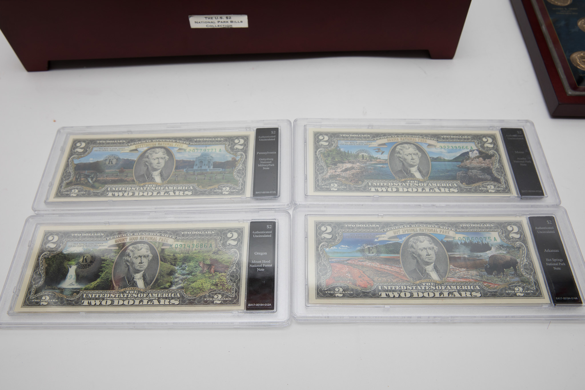 Partial Collections of United States Coins and Two Dollar Bills