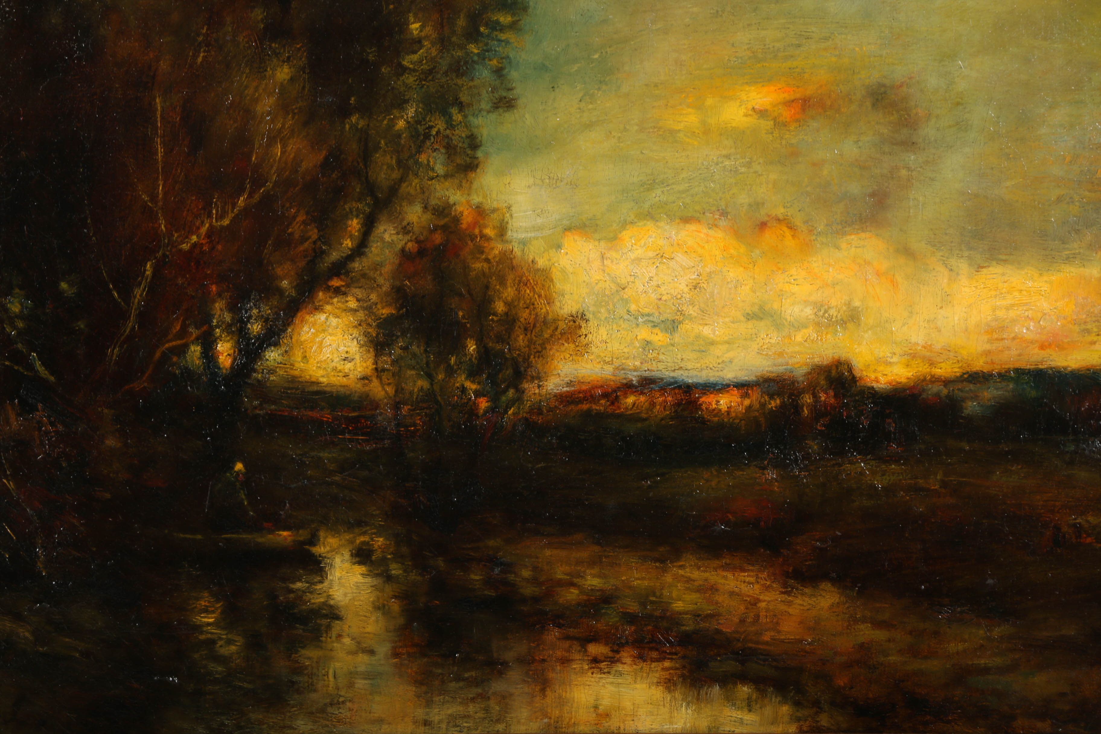 Charles Appel Oil Painting on Canvas Romantic Landscape