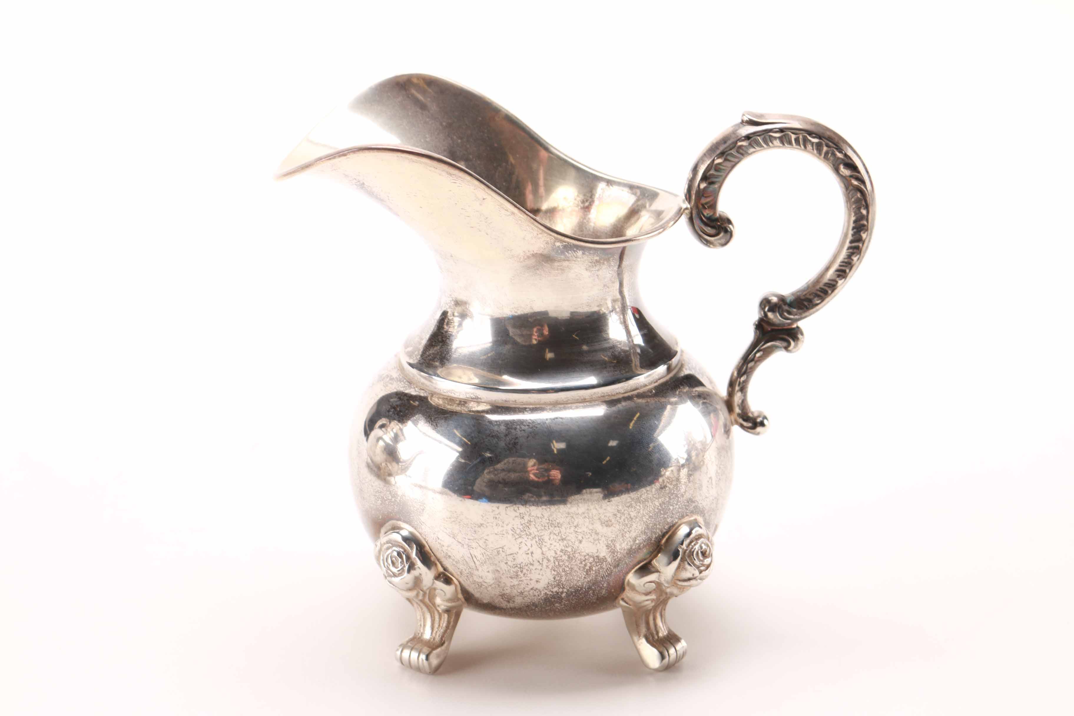 Handarbeit Sterling Silver Five-Piece Tea Service Set