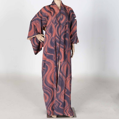 Pink And Purple Komon Kimono Pink And Purple Komon Kimono