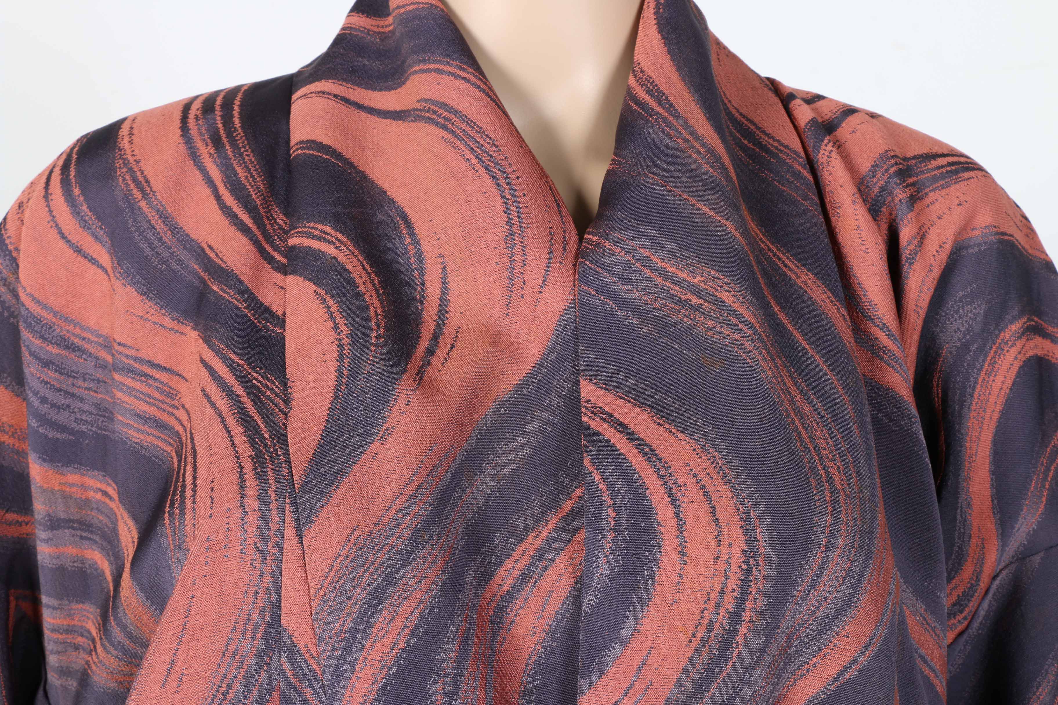 Pink And Purple Komon Kimono