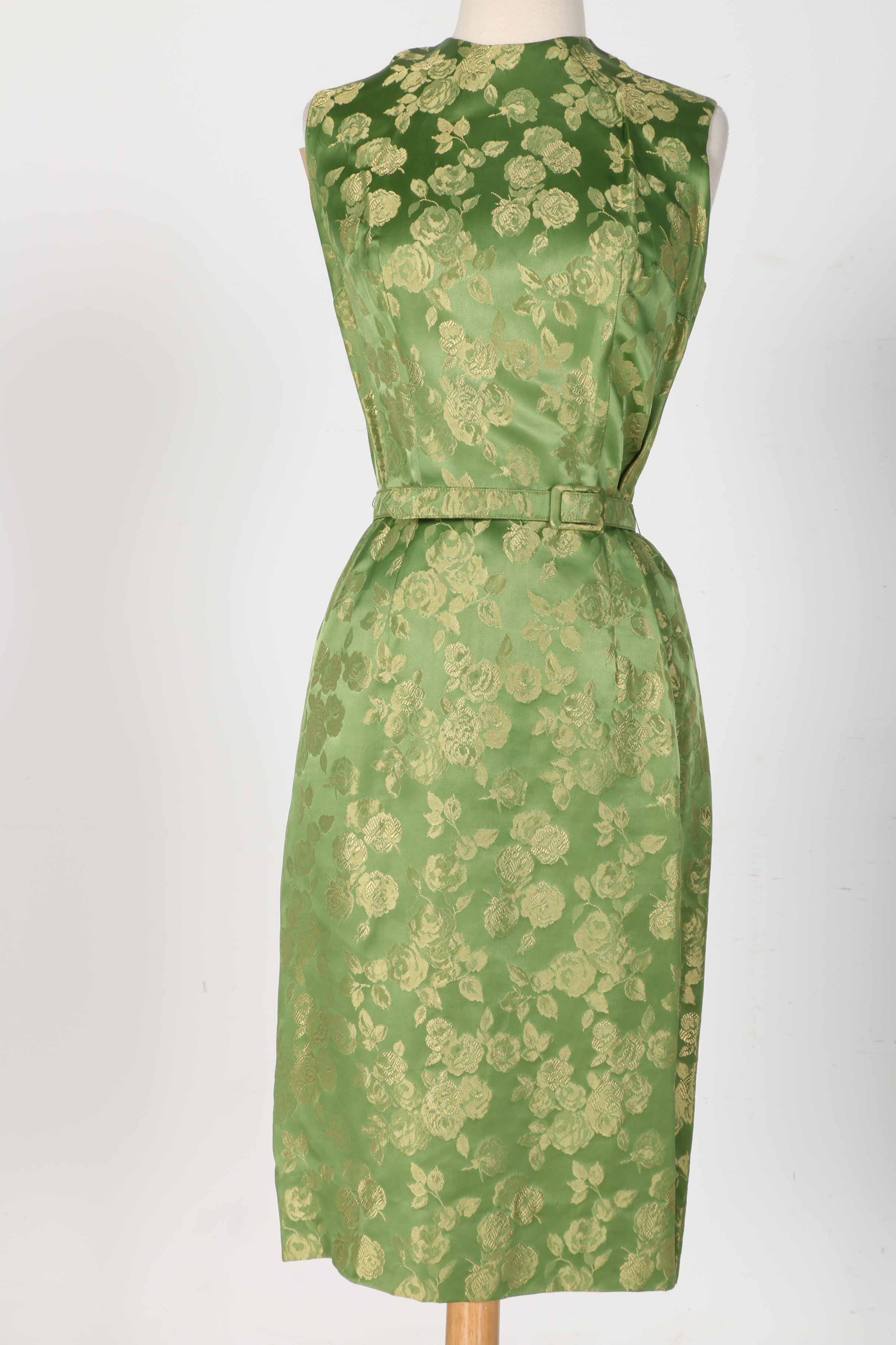 Circa 1960s Sachs of California Evening Dress