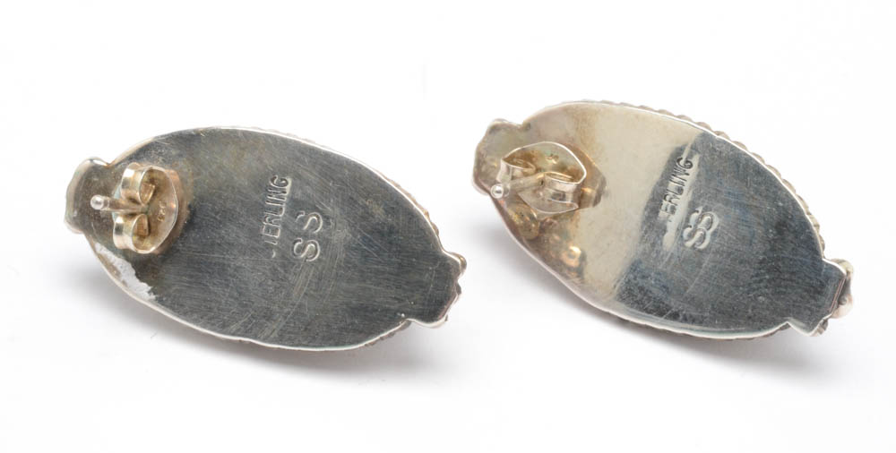 Sterling Silver Russell Sam Navajo Demi Parure