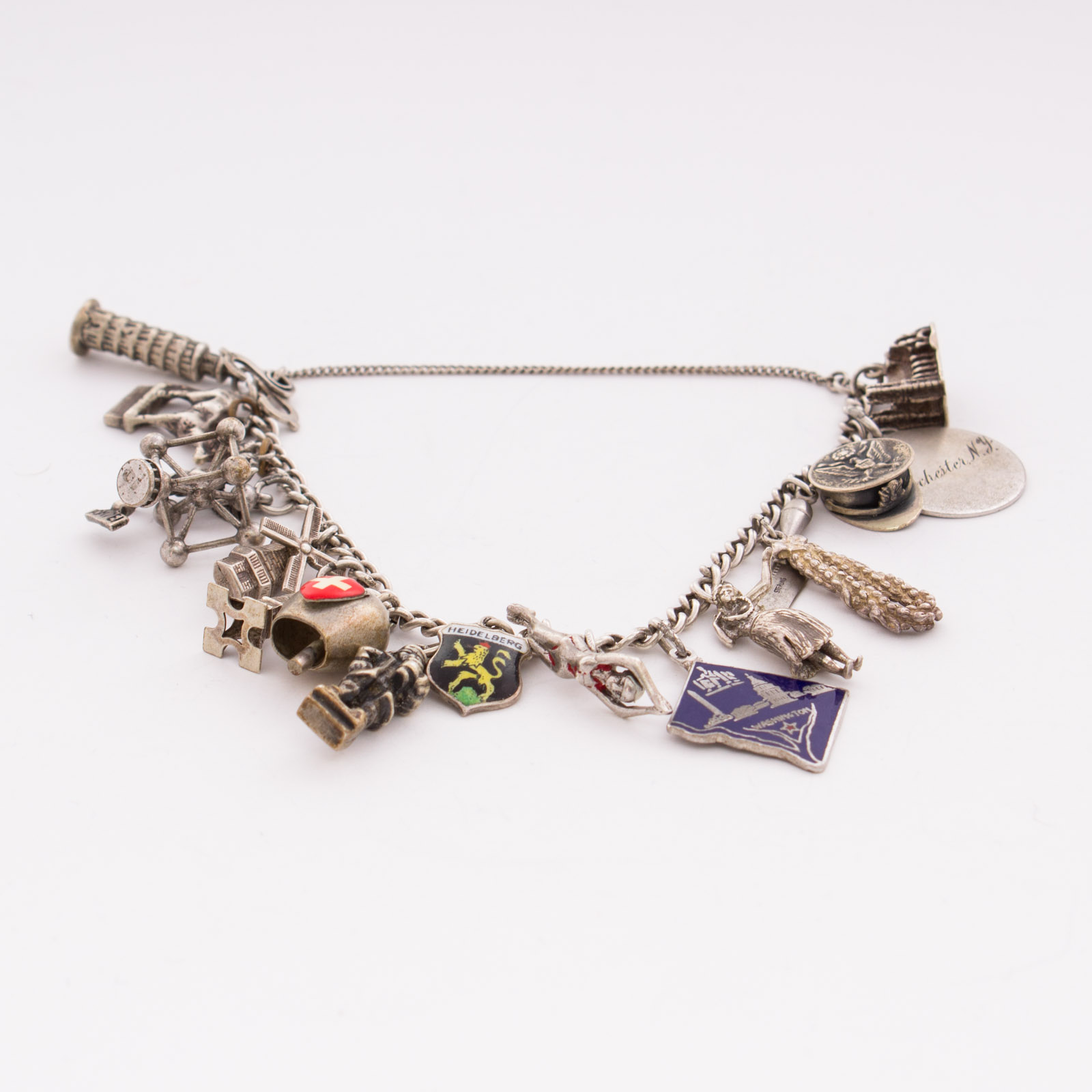 Sterling Silver Charm Bracelet