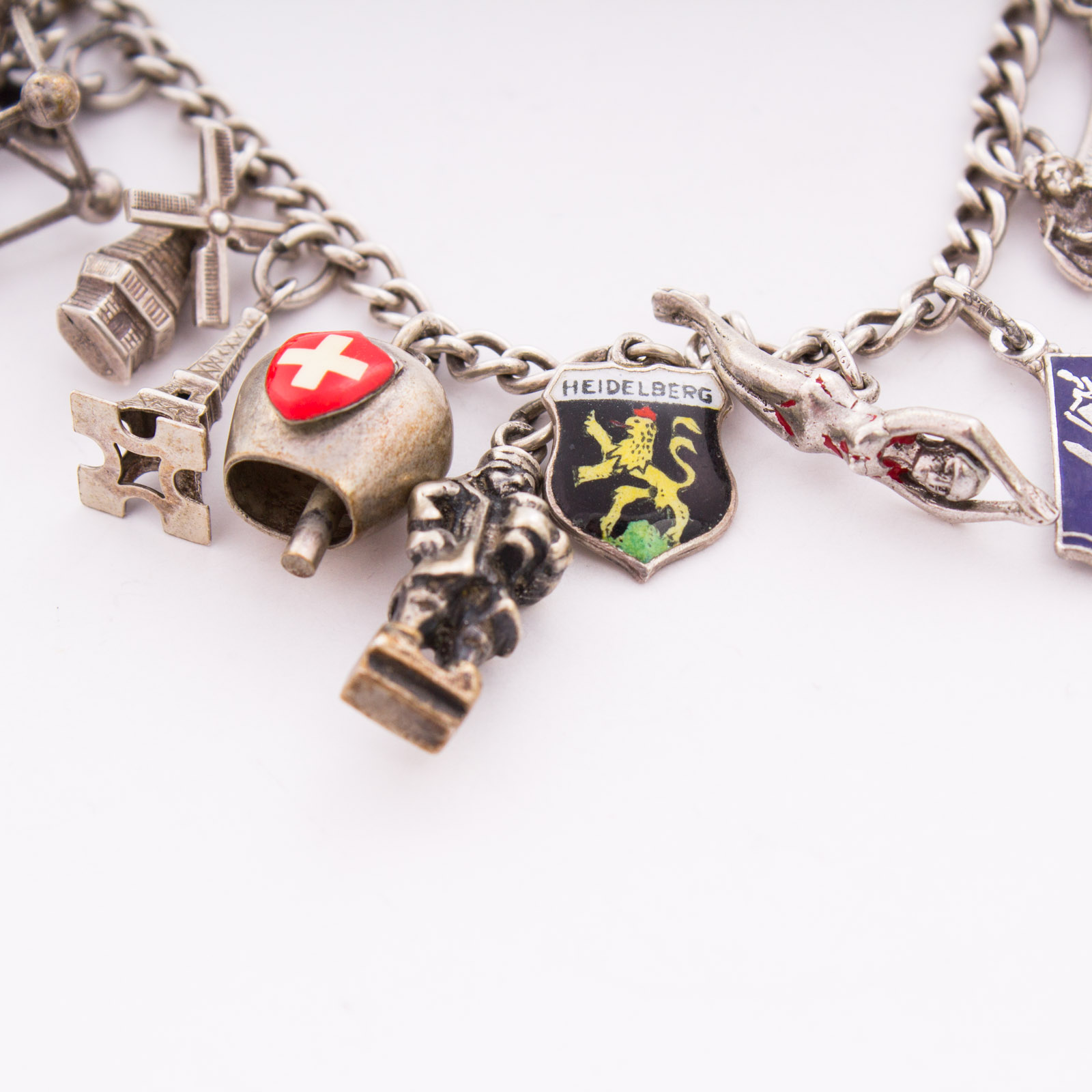 Sterling Silver Charm Bracelet