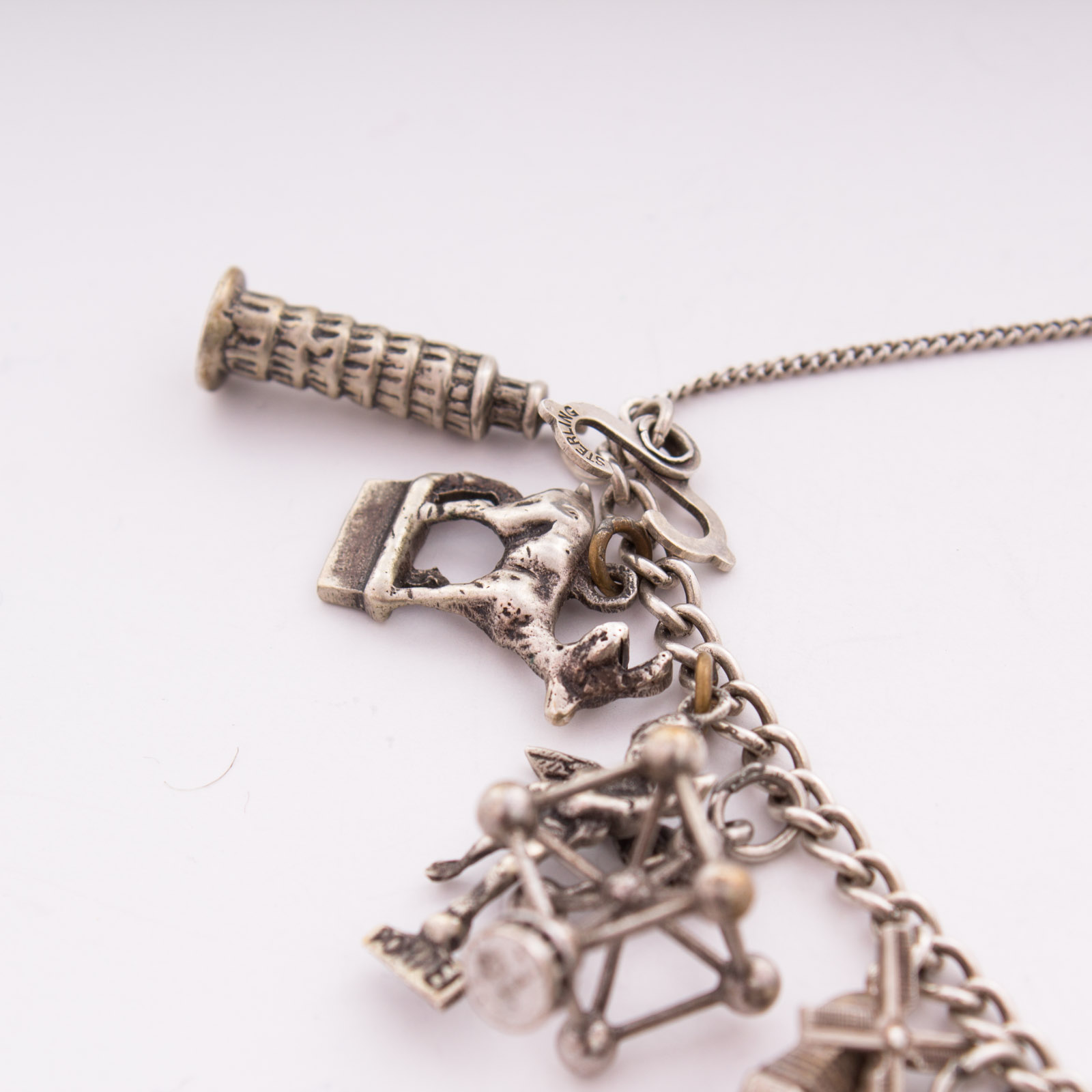 Sterling Silver Charm Bracelet