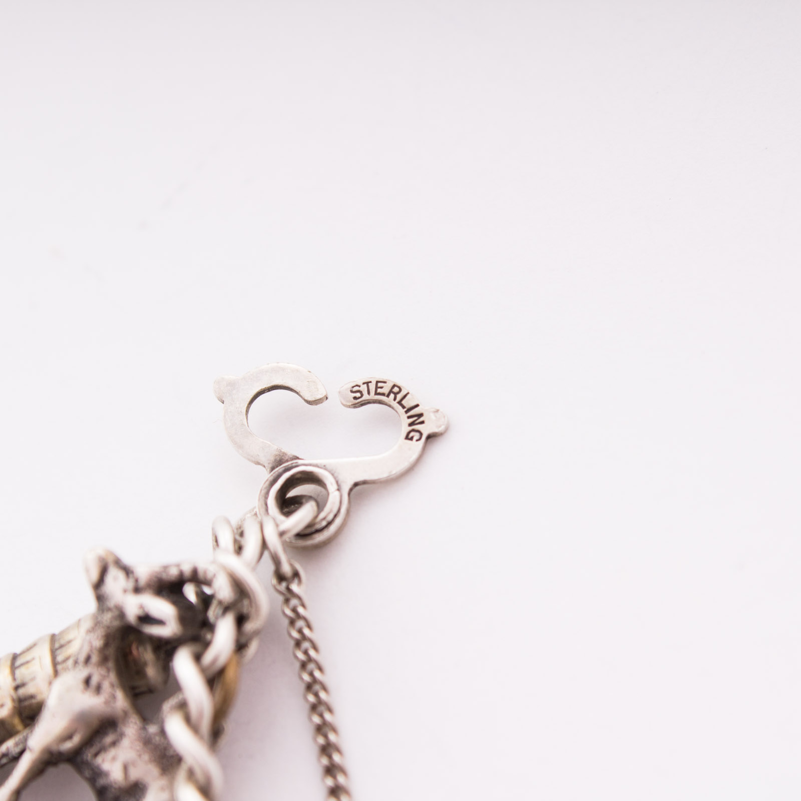 Sterling Silver Charm Bracelet