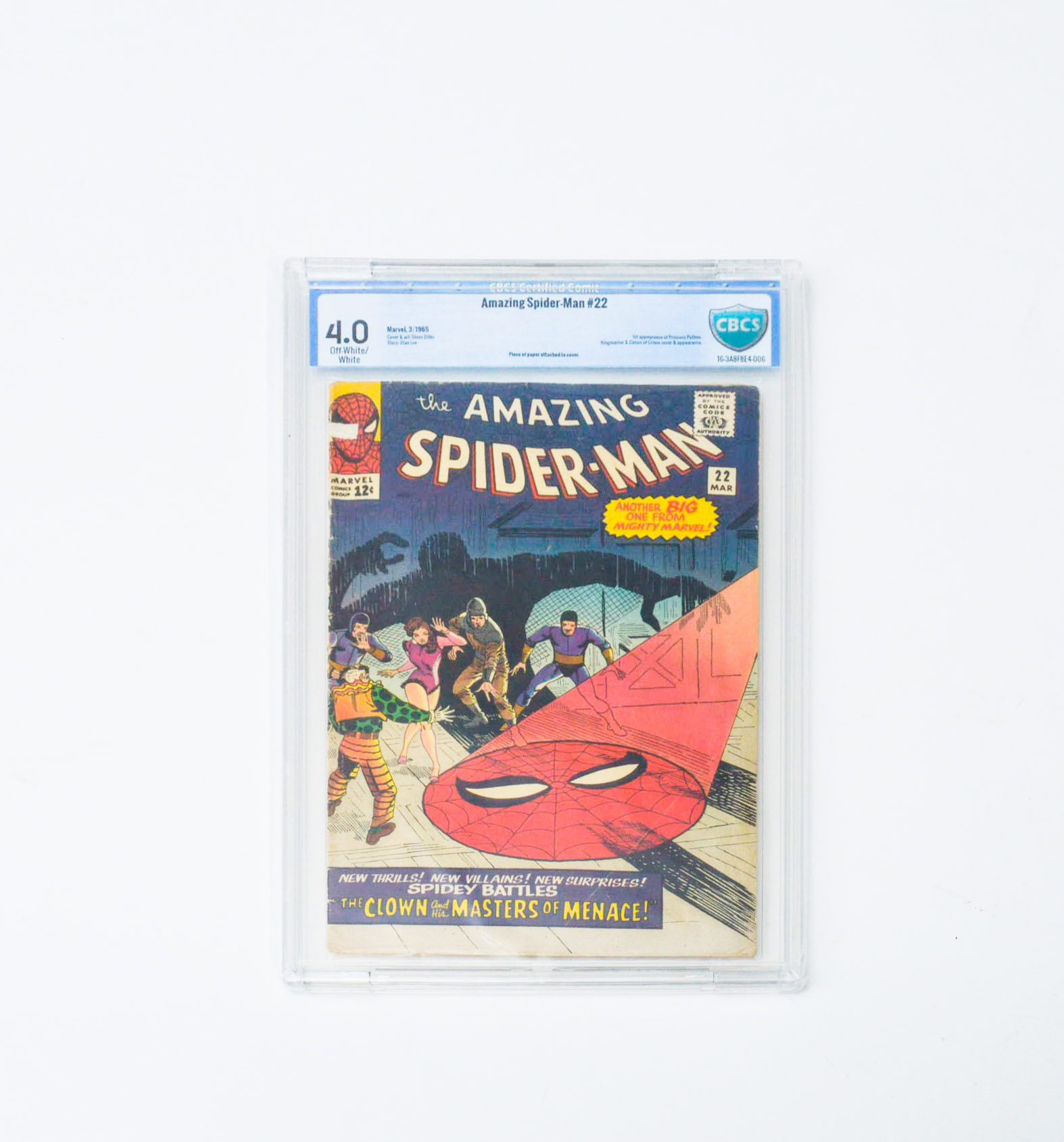 Marvel Comics "Amazing Spider-Man" Issue 22 CBCS Grade 4.0 First Appearance of Princess Python
