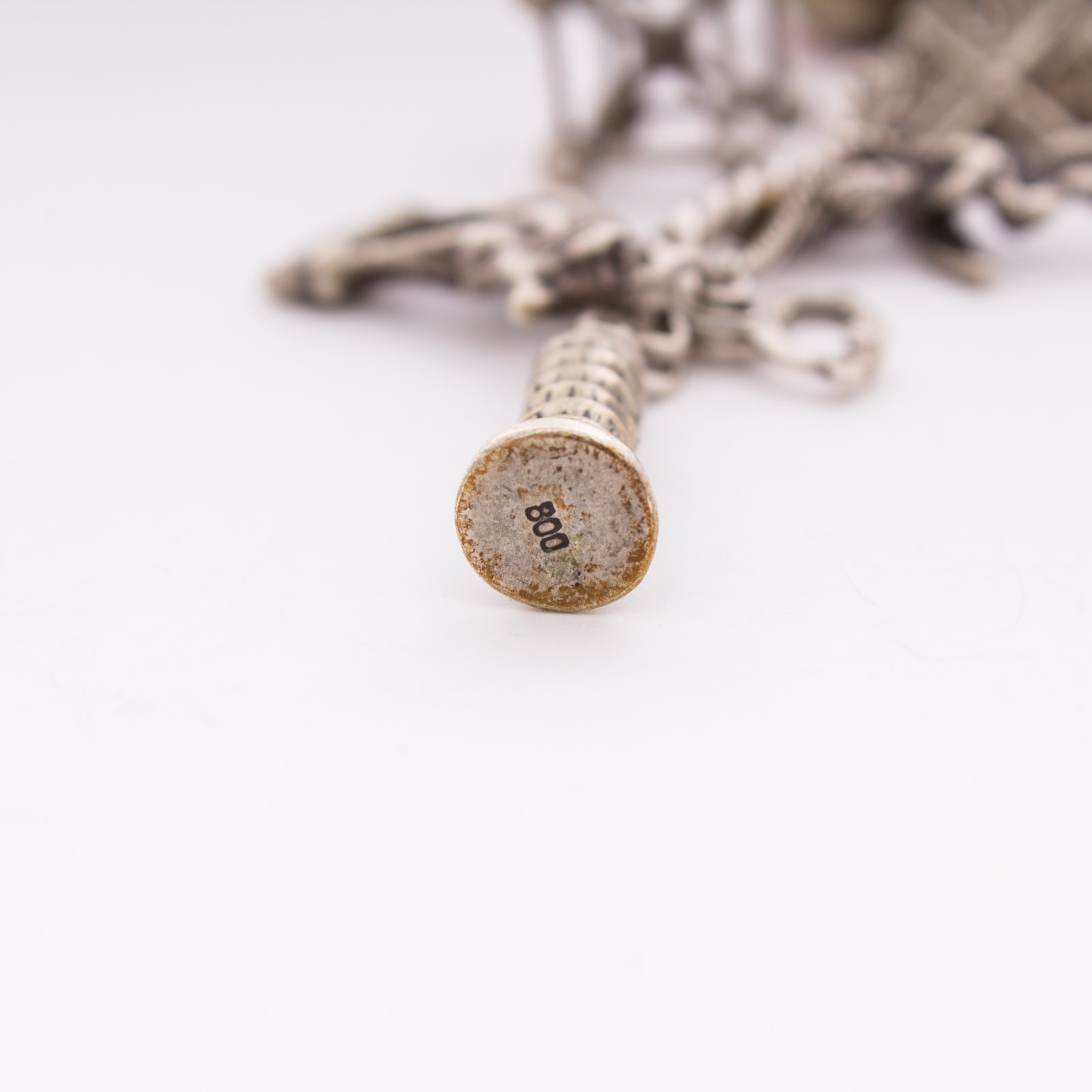 Sterling Silver Charm Bracelet