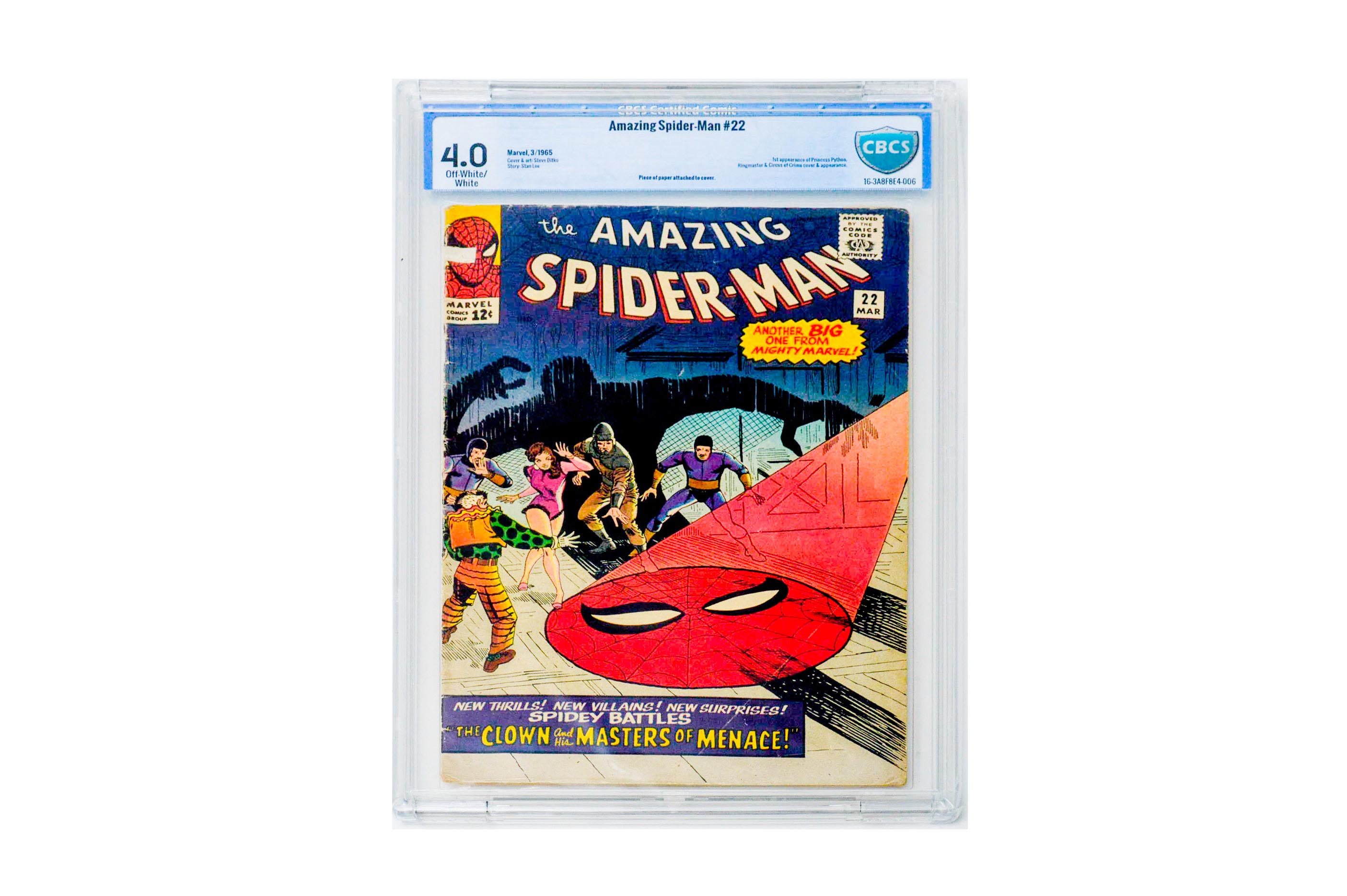 Marvel Comics "Amazing Spider-Man" Issue 22 CBCS Grade 4.0 First Appearance of Princess Python