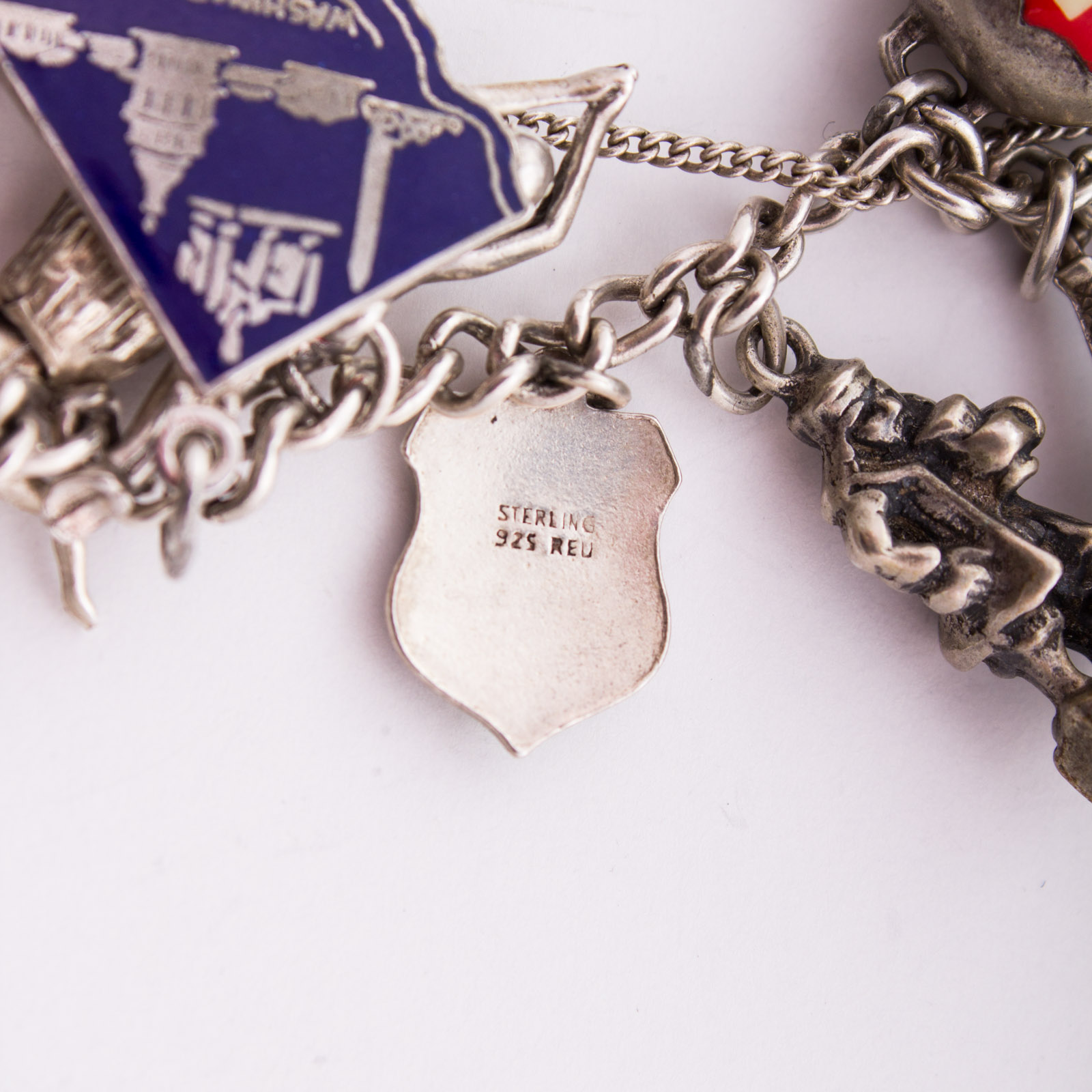 Sterling Silver Charm Bracelet