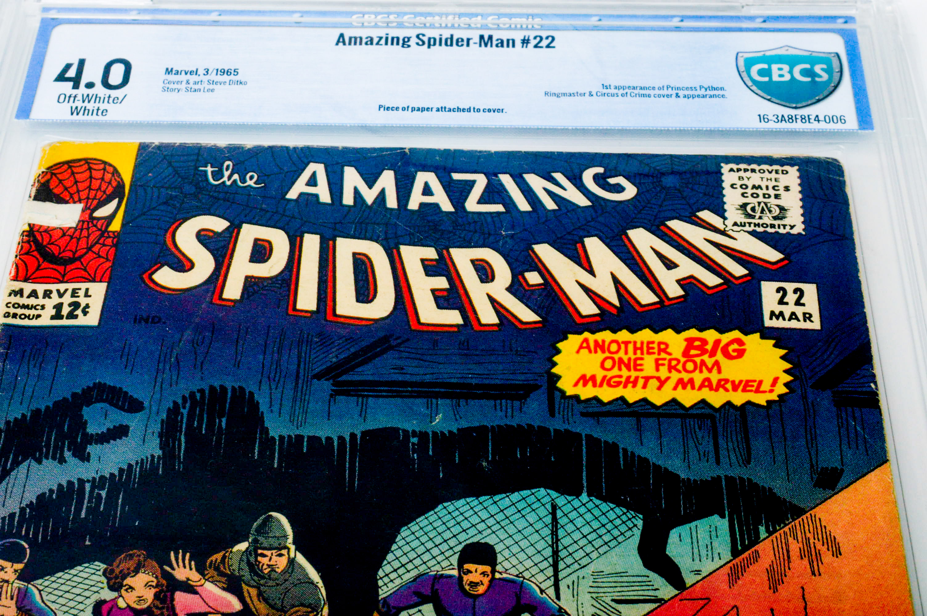 Marvel Comics "Amazing Spider-Man" Issue 22 CBCS Grade 4.0 First Appearance of Princess Python