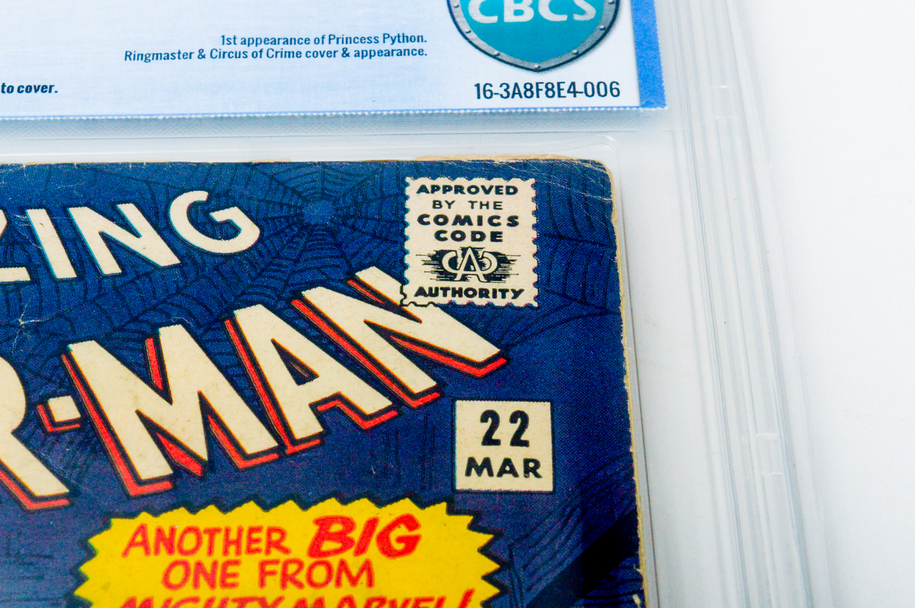Marvel Comics "Amazing Spider-Man" Issue 22 CBCS Grade 4.0 First Appearance of Princess Python