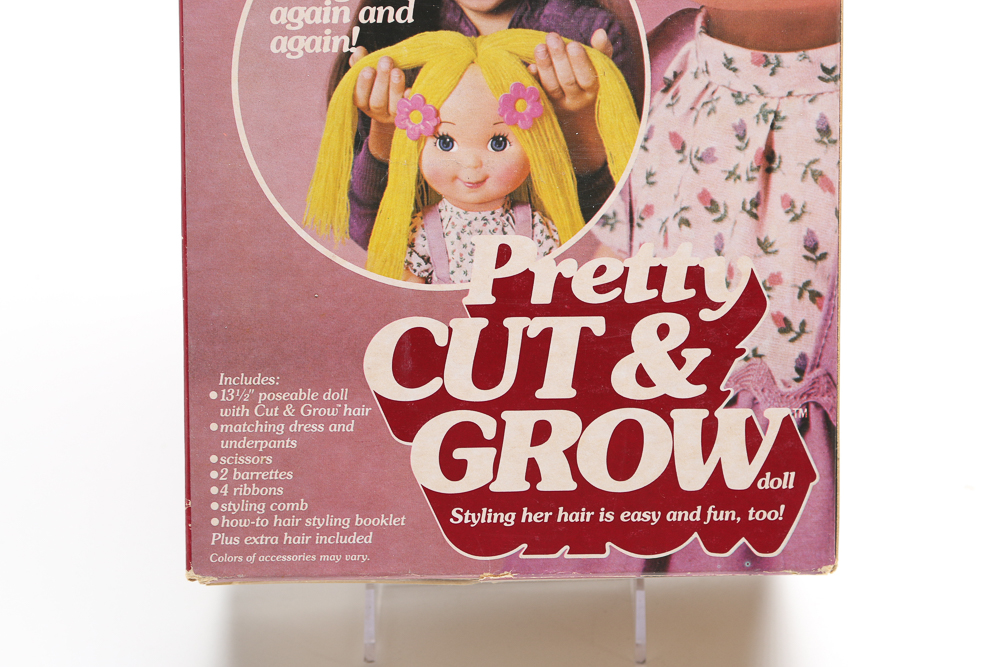 Vintage Hair-Growing Dolls Featuring 1970s Ideal "Movin' Groovin' Crissy"