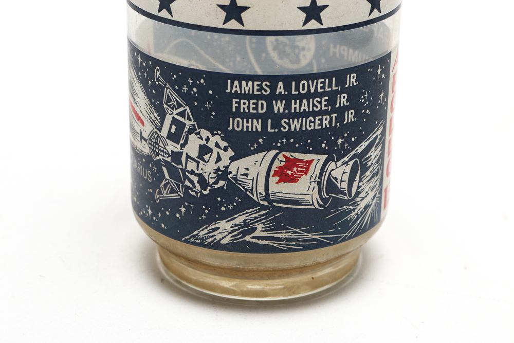 Vintage Apollo NASA Mission Libbey Glasses