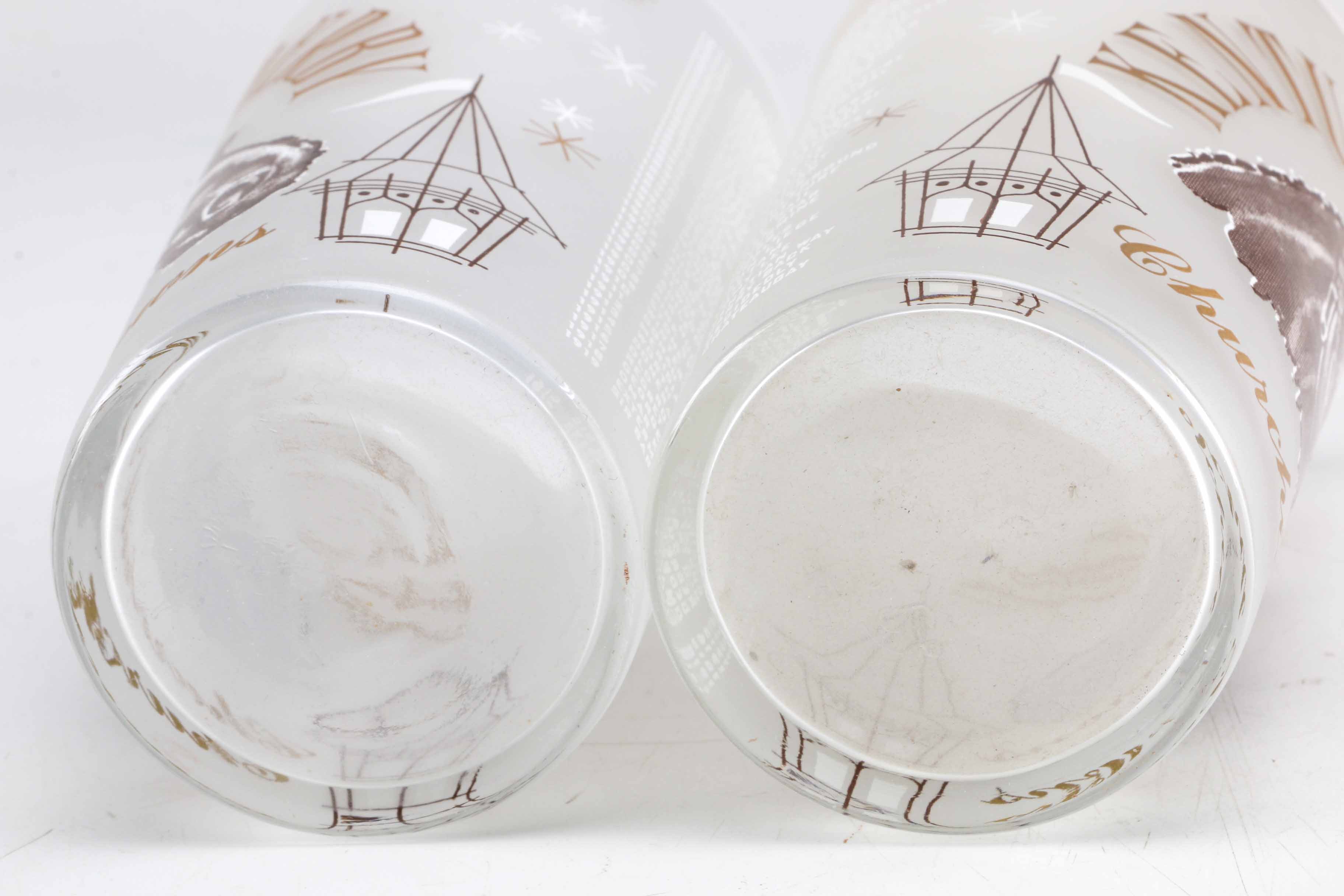 Assortment of Sports Drinking Glasses