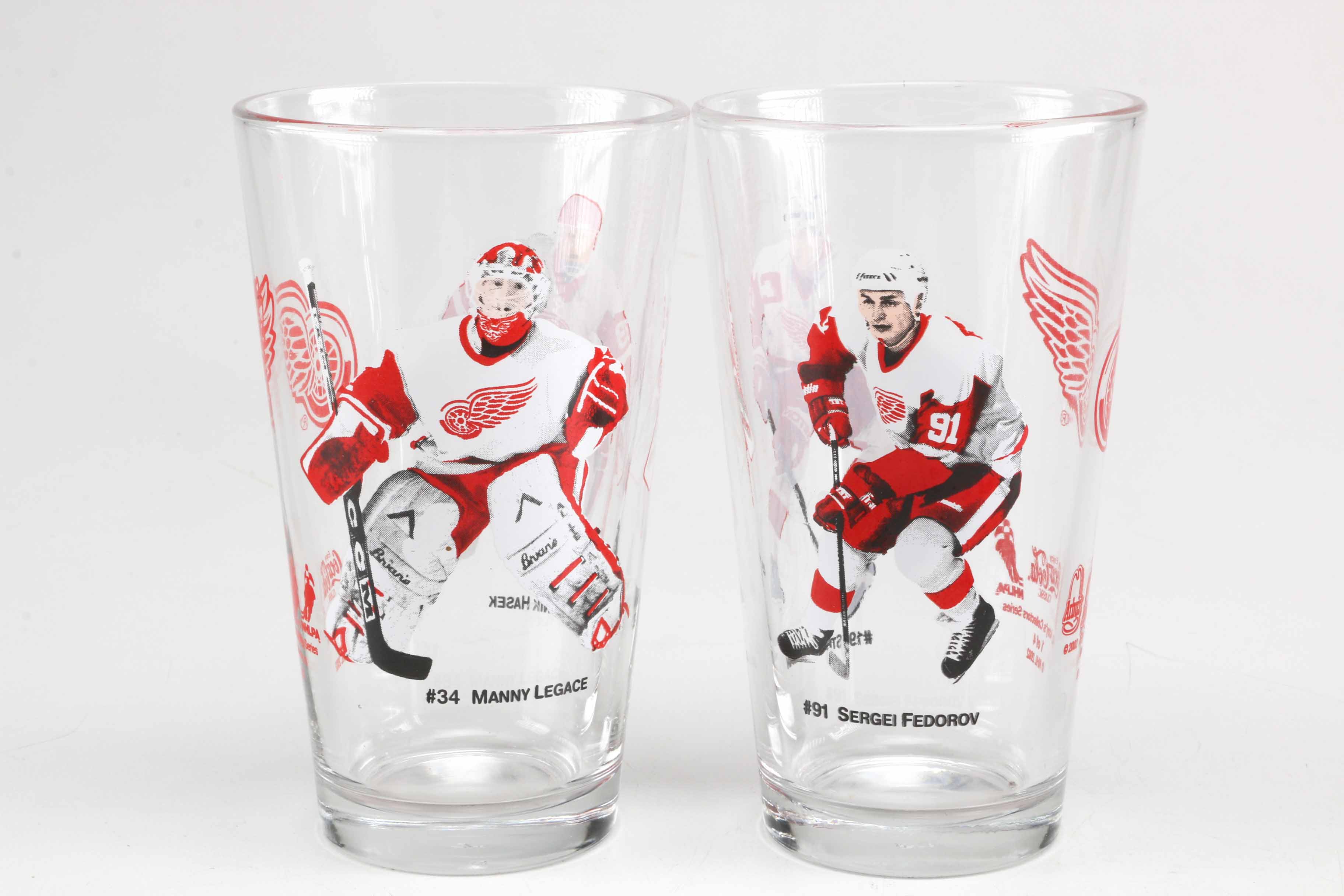 Assortment of Sports Drinking Glasses