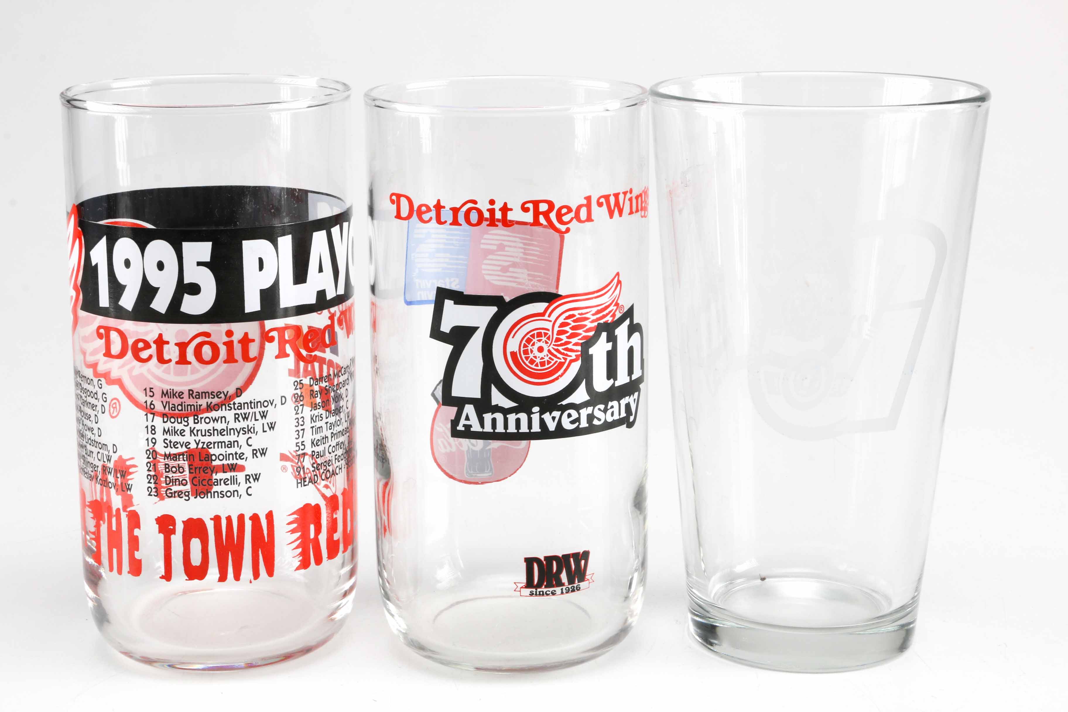 Assortment of Sports Drinking Glasses