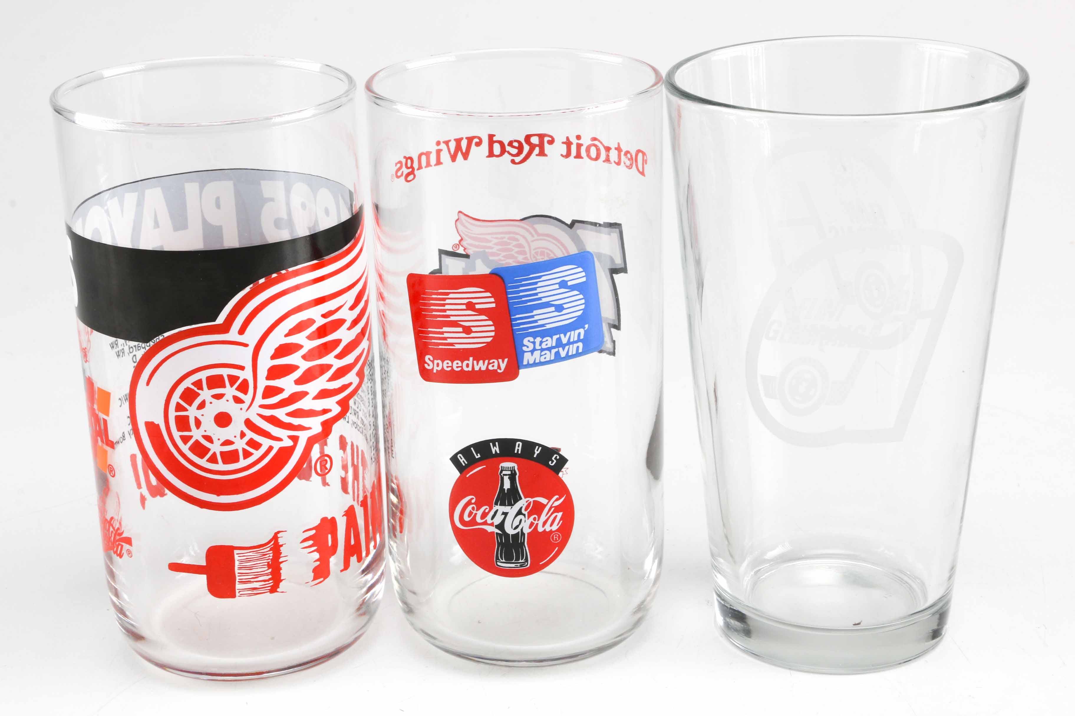 Assortment of Sports Drinking Glasses