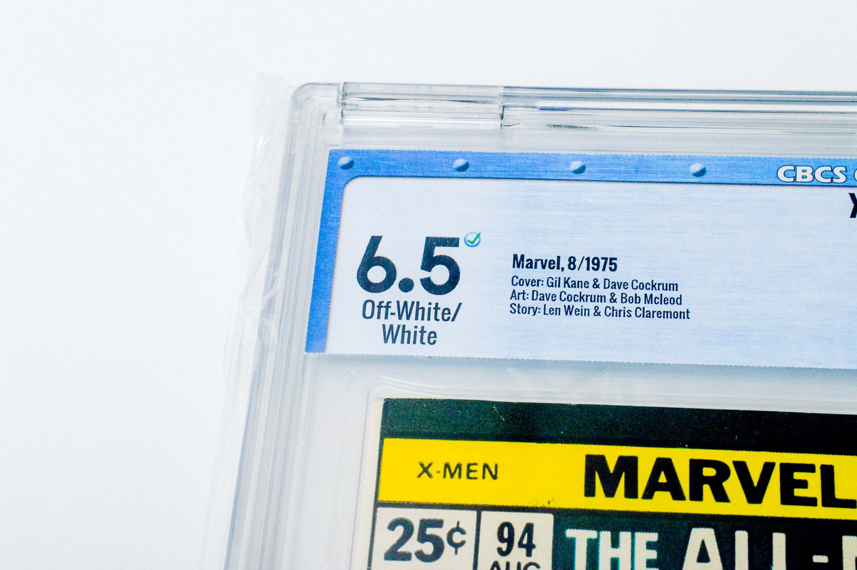 Marvel Comics X-Men #94 CBCS Grade 6.5 Featuring First New Team Up and Early Appearance of Wolverine