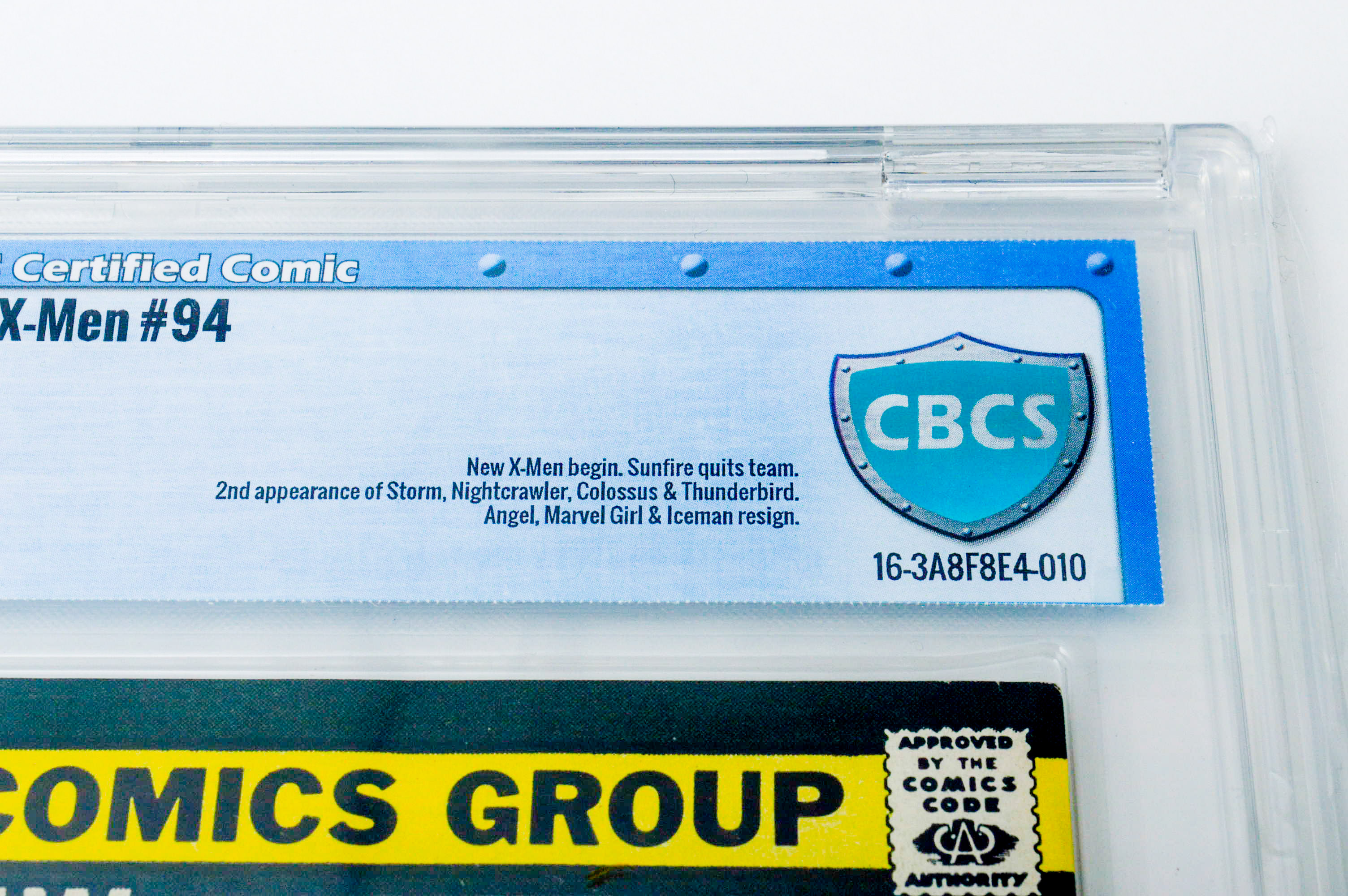 Marvel Comics X-Men #94 CBCS Grade 6.5 Featuring First New Team Up and Early Appearance of Wolverine