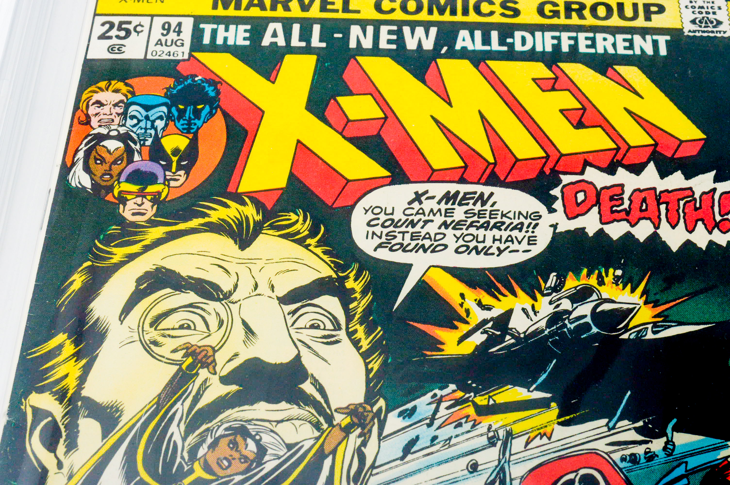 Marvel Comics X-Men #94 CBCS Grade 6.5 Featuring First New Team Up and Early Appearance of Wolverine