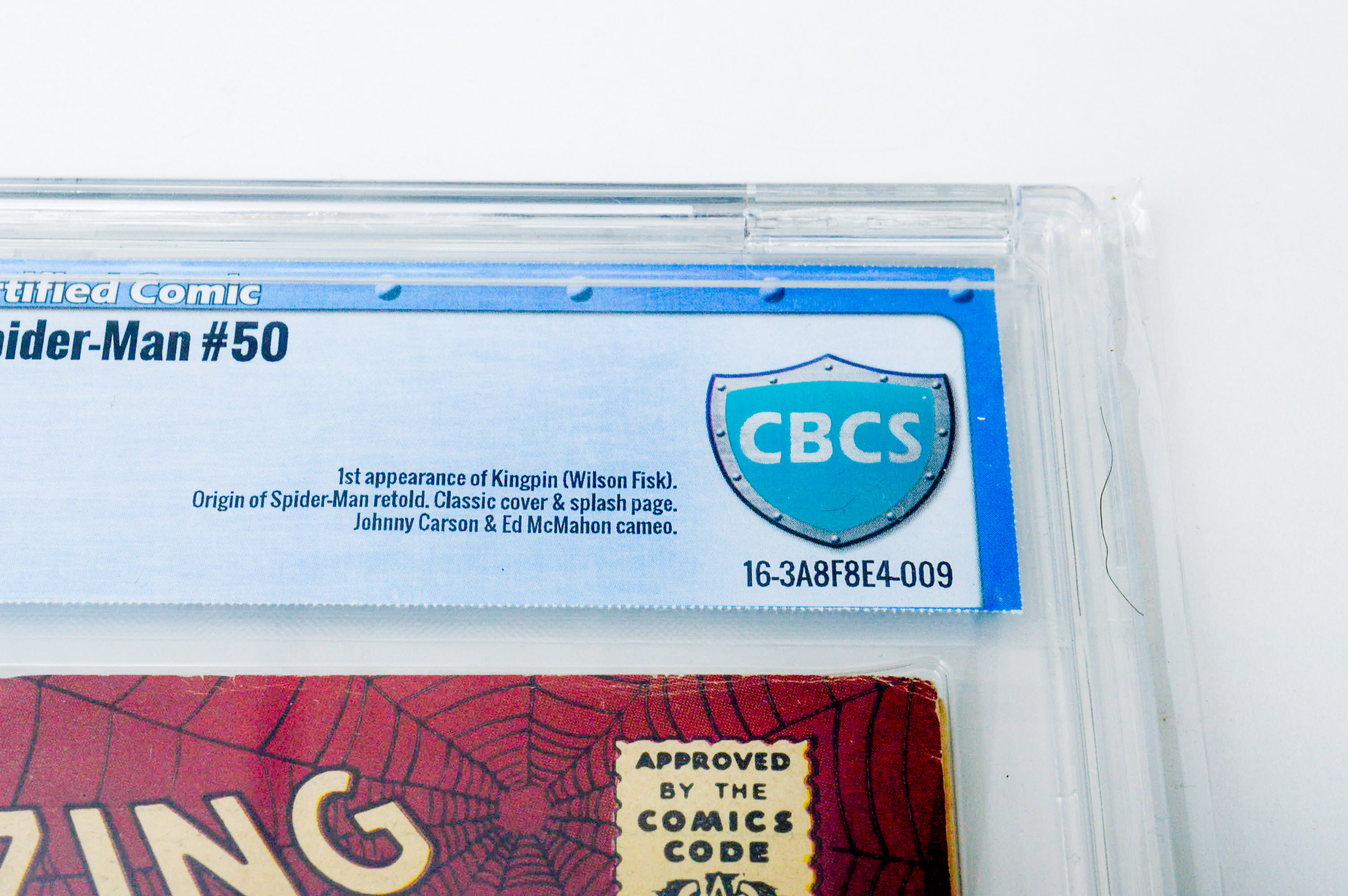 Marvel Comics "Amazing Spider-Man" #50 CBCS Grade 4.5 Featuring First Appearance of Kingpin