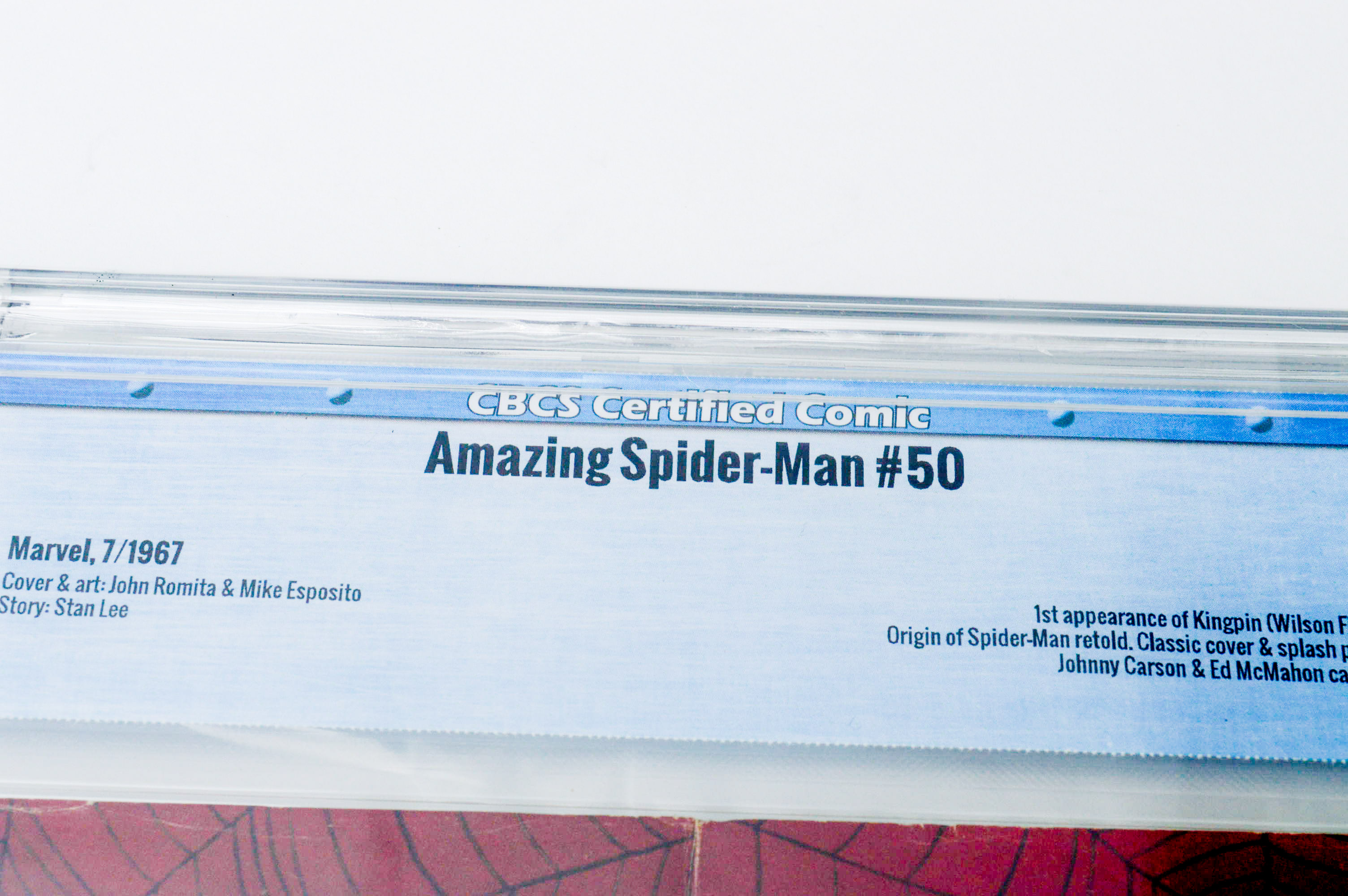 Marvel Comics "Amazing Spider-Man" #50 CBCS Grade 4.5 Featuring First Appearance of Kingpin