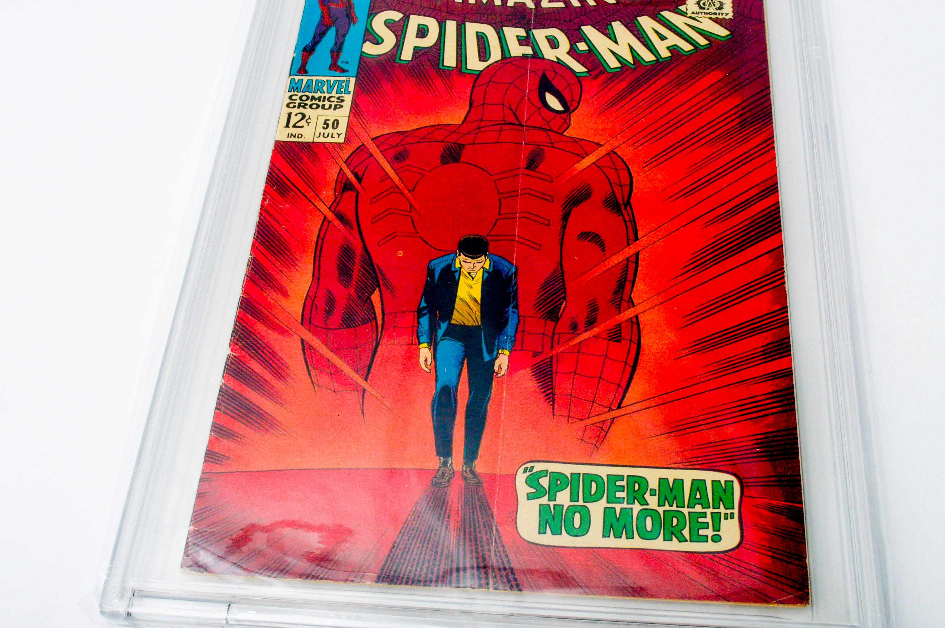 Marvel Comics "Amazing Spider-Man" #50 CBCS Grade 4.5 Featuring First Appearance of Kingpin