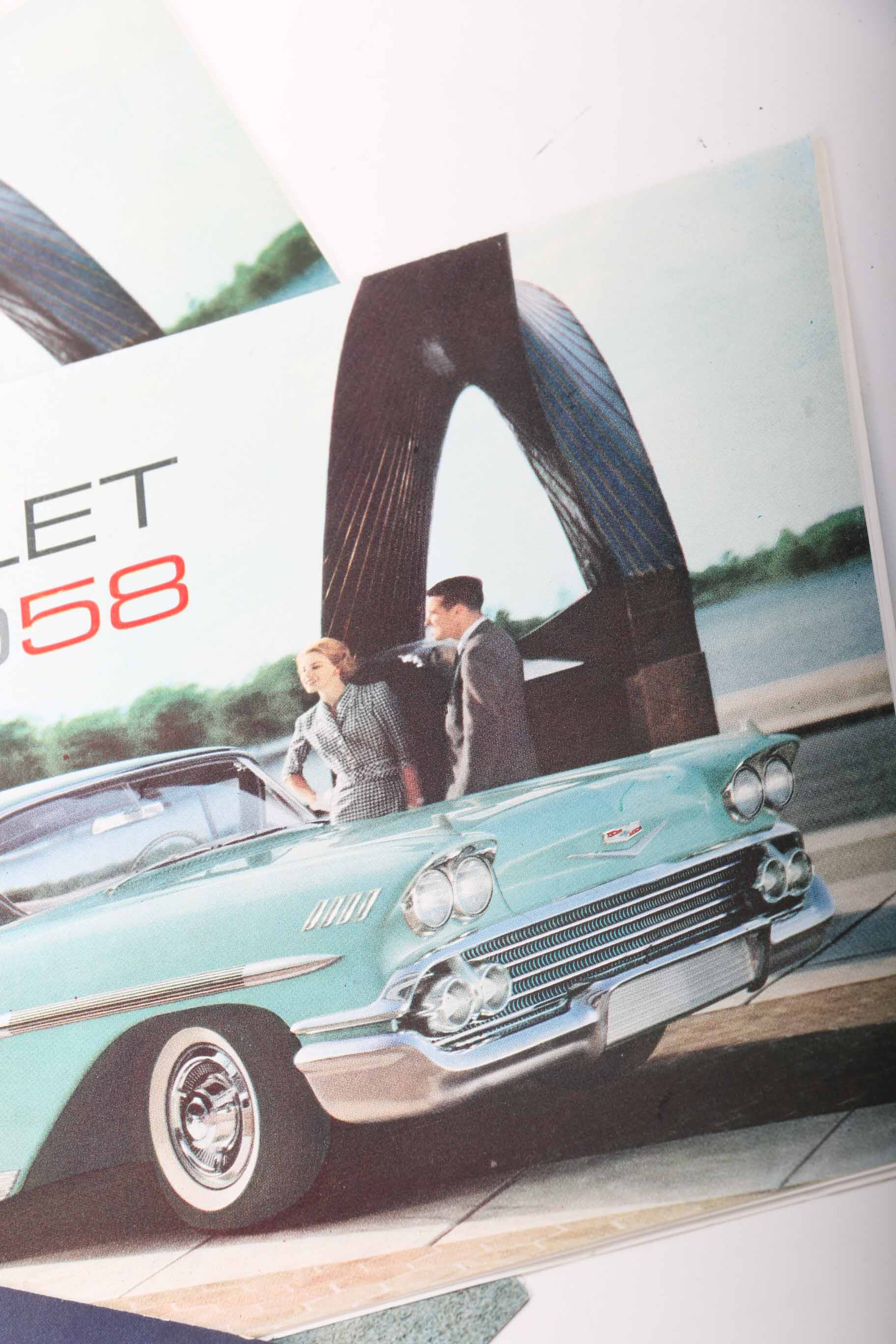 Circa 1960 Chevrolet and Cadillac Car Dealer Brochures