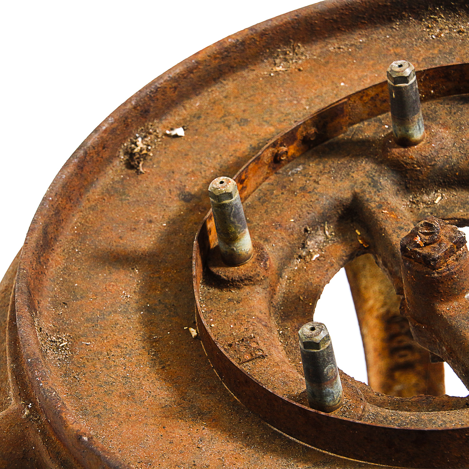 Vintage Cast Iron Pot with Lid and Stand