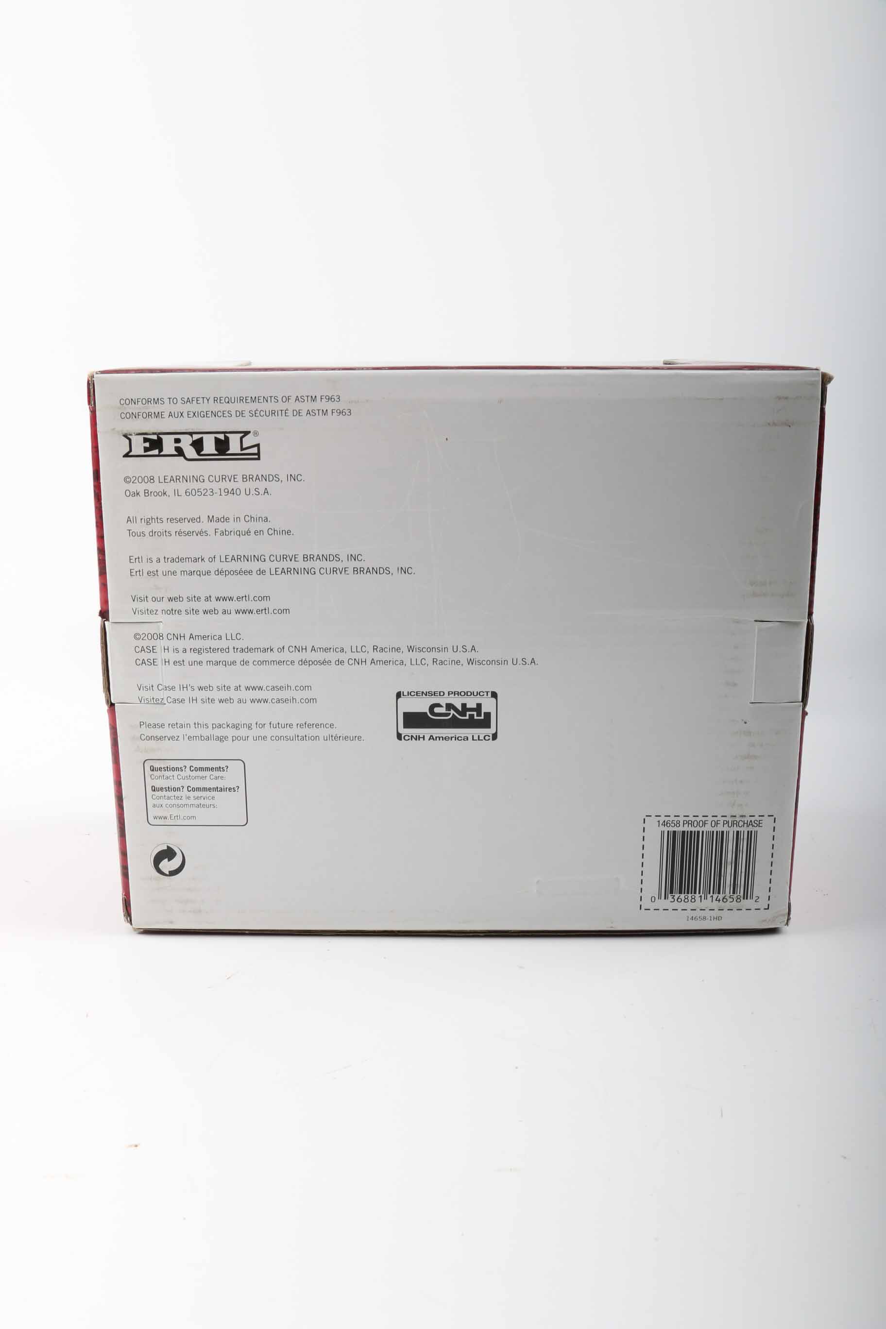 Pair of 1:64 Scale Die-Cast Tractors