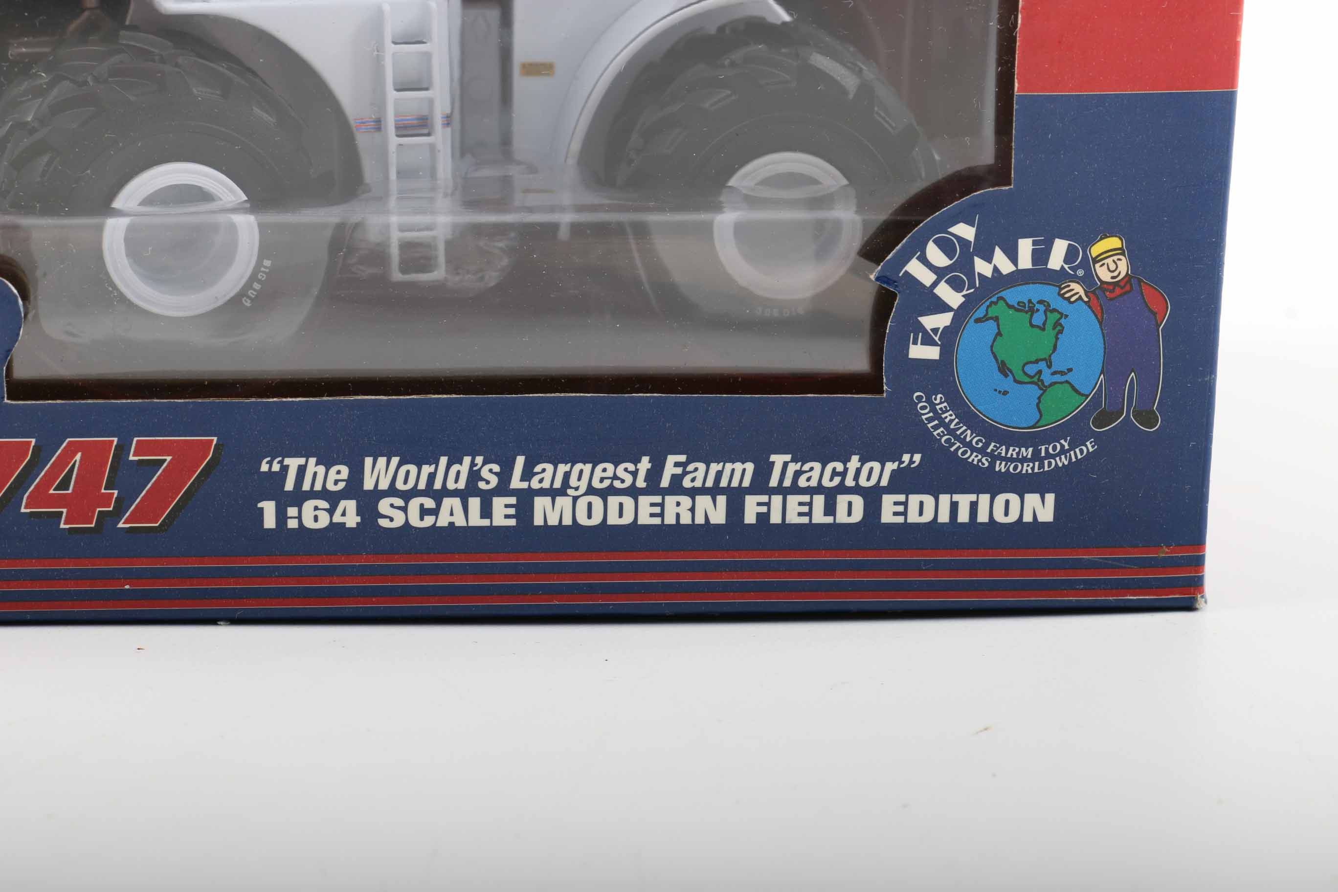 Pair of 1:64 Scale Die-Cast Tractors