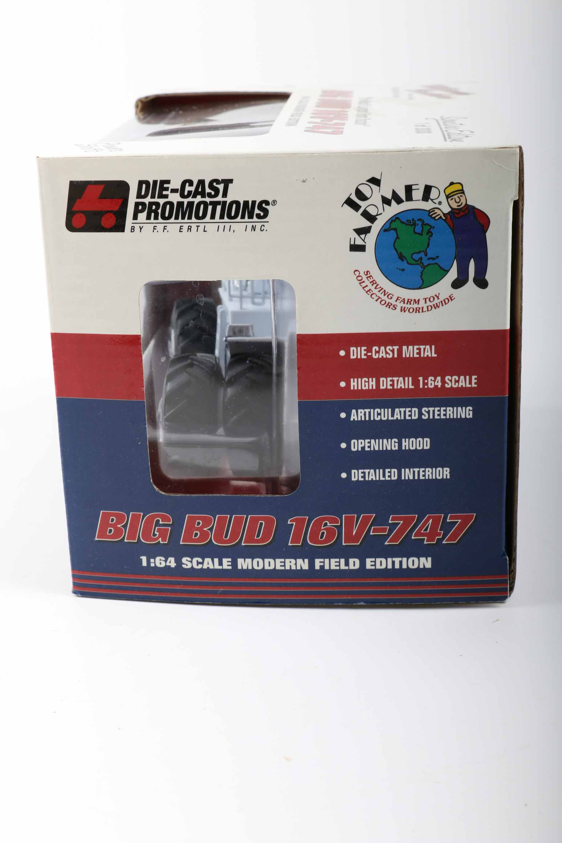 Pair of 1:64 Scale Die-Cast Tractors