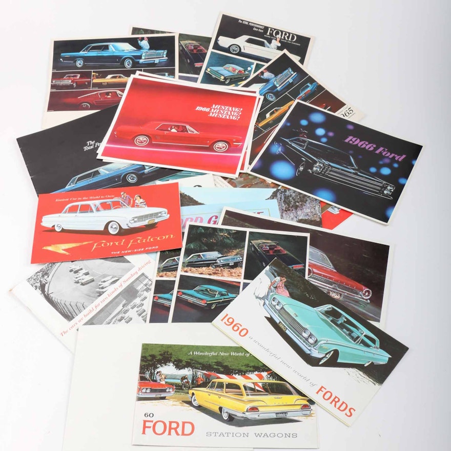 1960s Ford Dealership Brochures