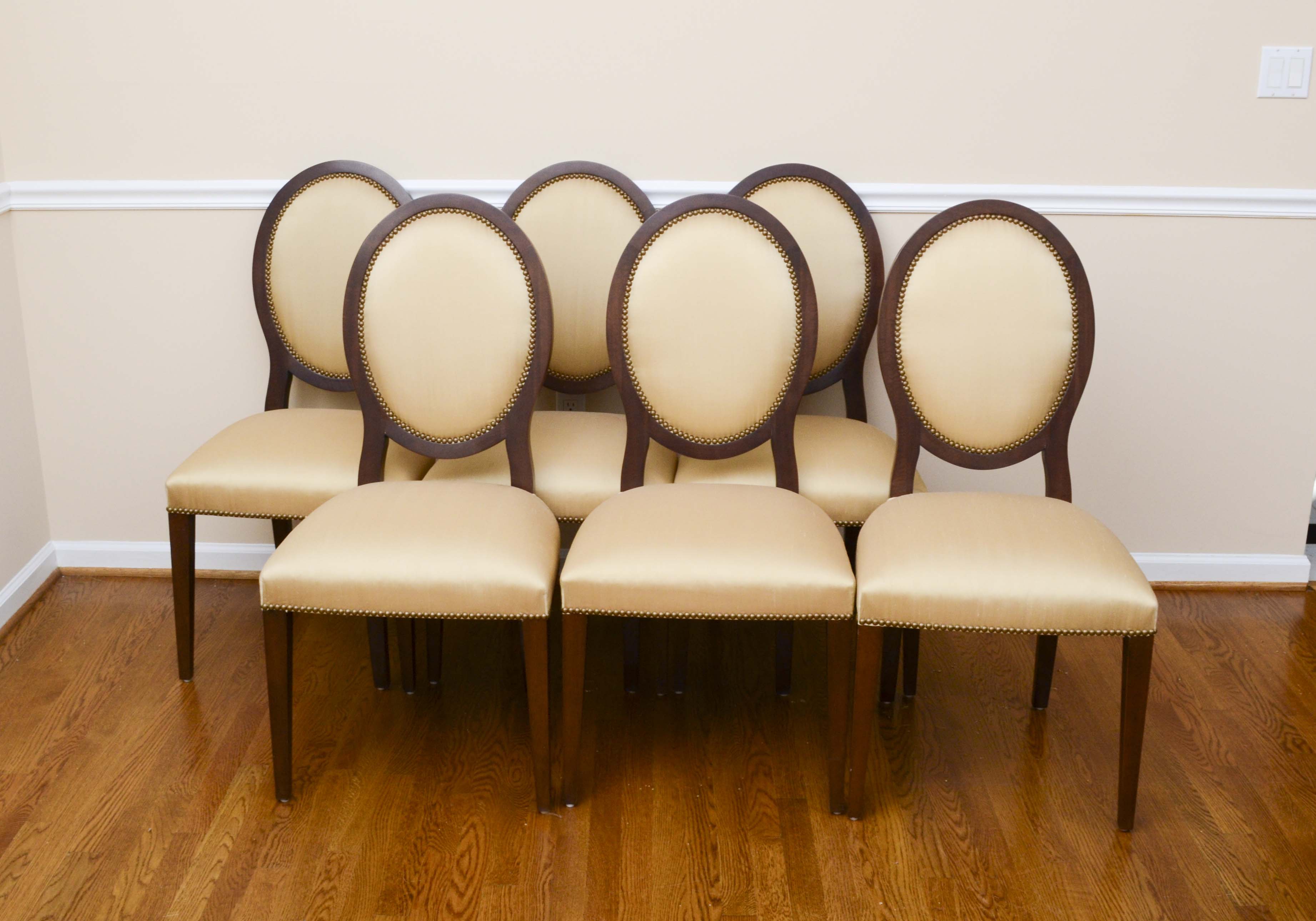 Eight E.J. Victor Dining Chairs