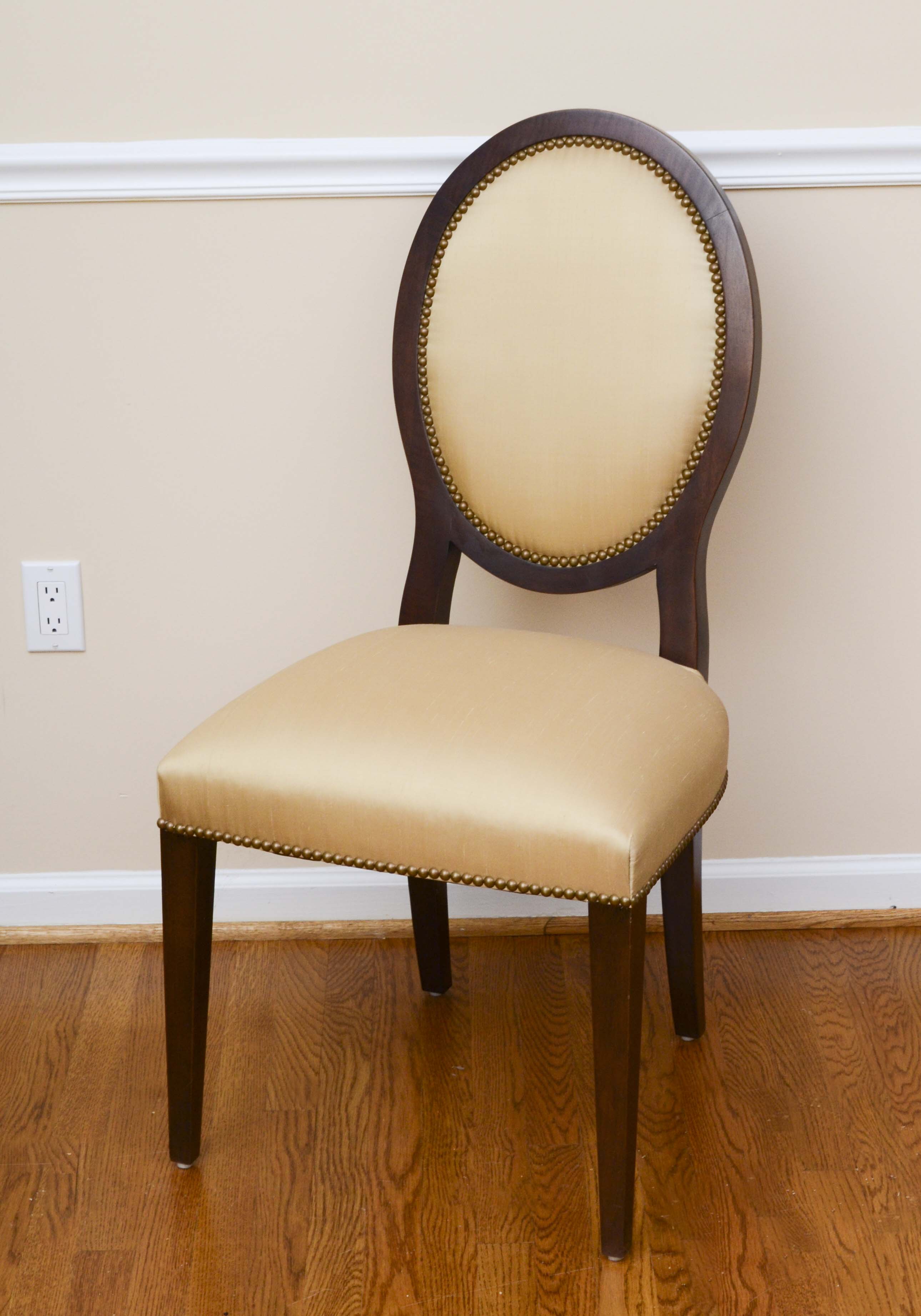 Eight E.J. Victor Dining Chairs