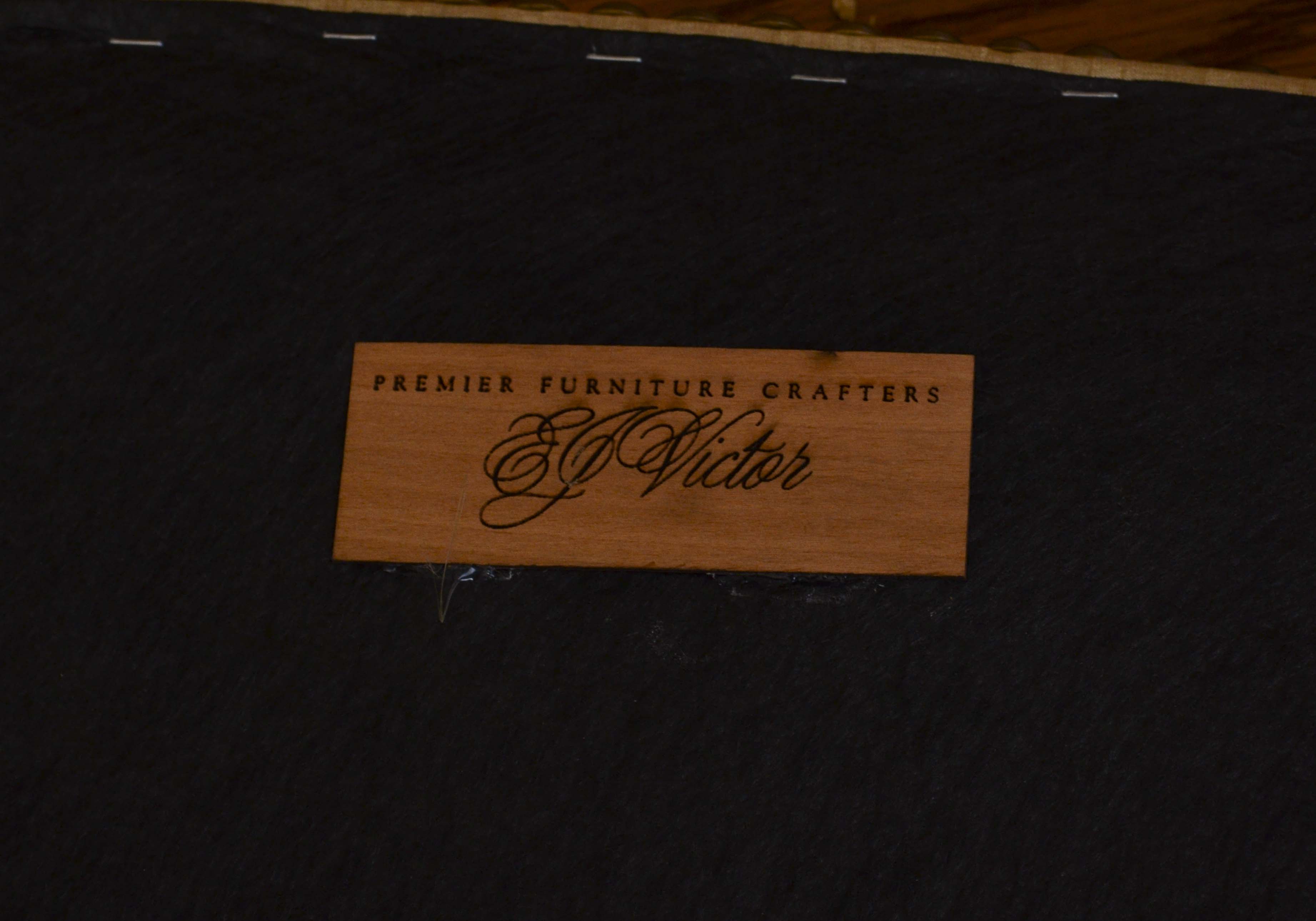 Eight E.J. Victor Dining Chairs